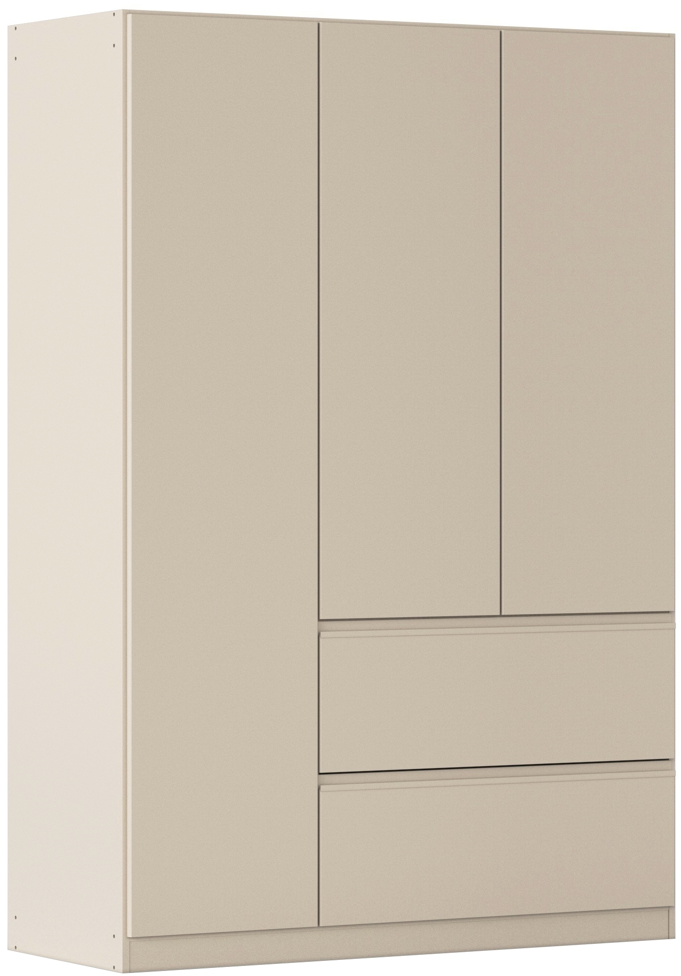 rauch Drehtürenschrank »Kleiderschrank Schrank Garderobe Wäscheschrank Schlafzimmer JOEL« in 3 verschiedenen Ausstattungen BASIC/CLASSIC/PREMIUM,  mit zwei Schubladen, mit Push-to-Open Funktion MADE IN GERMANY