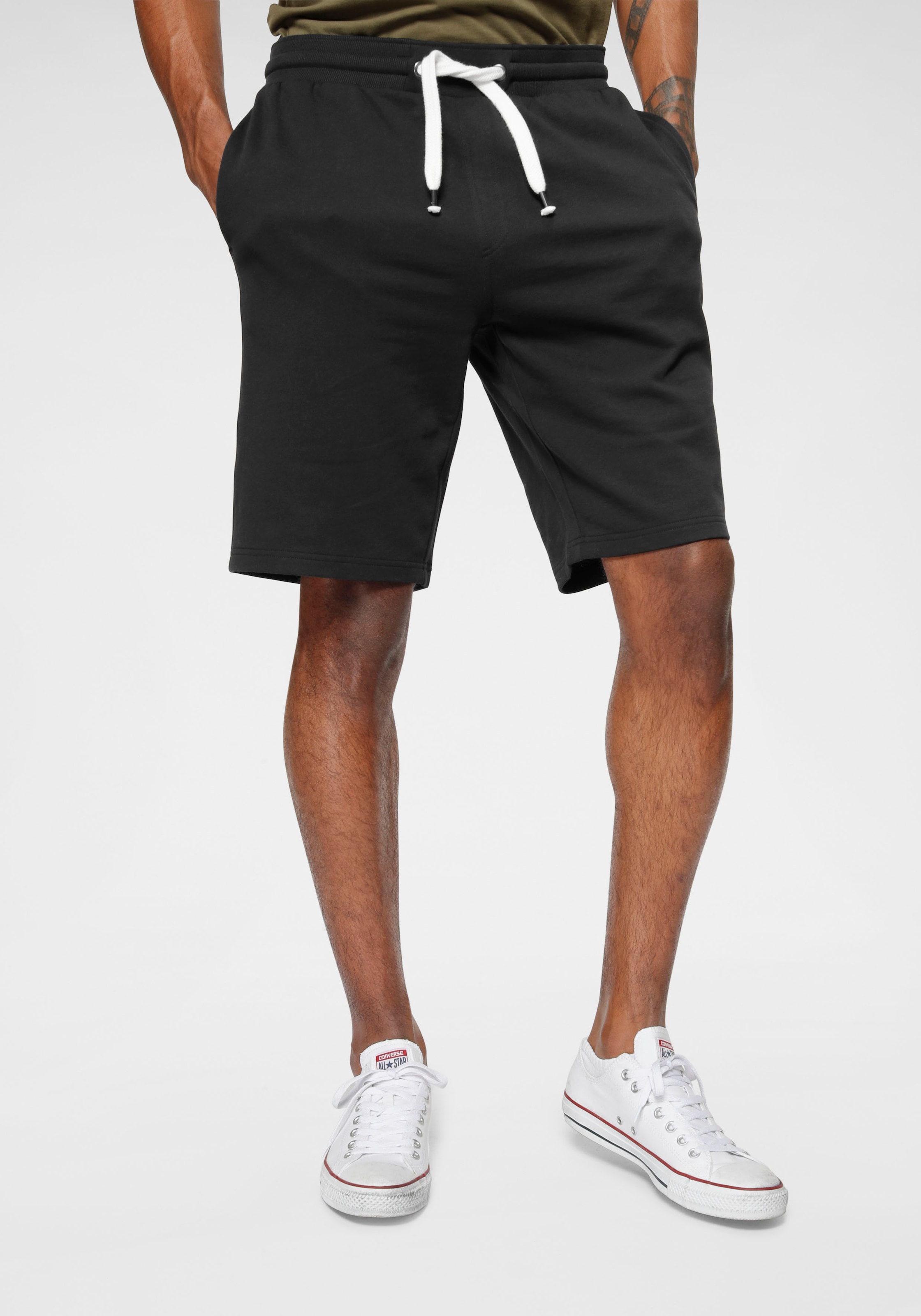 Ocean Sportswear Sweatshorts »Athleisure Sweat Shorts - Relax Fit«, Elastischer Hosenbund mit Kordelzug