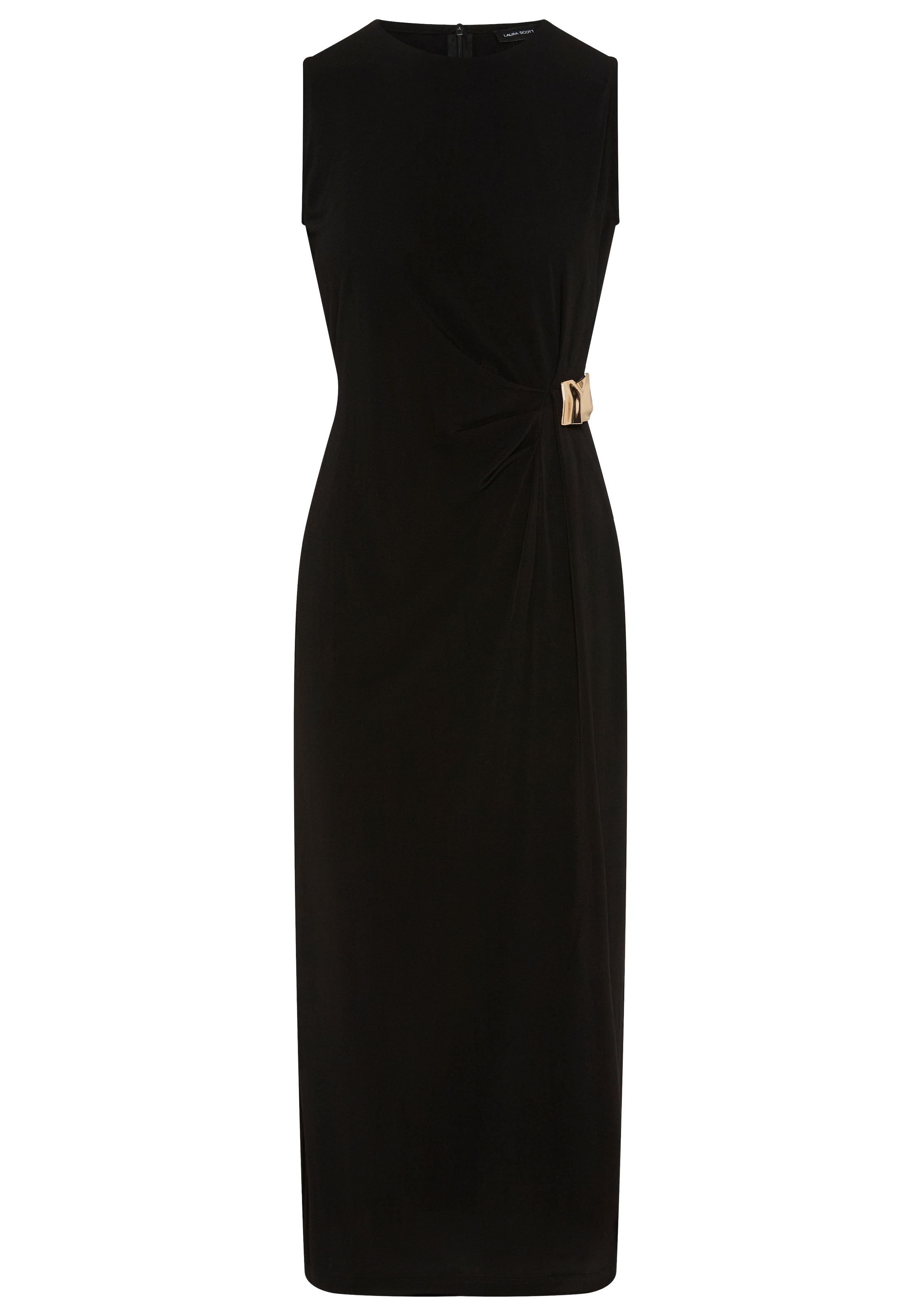 Laura Scott Abendkleid »mit Schmuck-Element« aus elastischem Jersey-Material, figurbetonte Passform, knöchelfrei