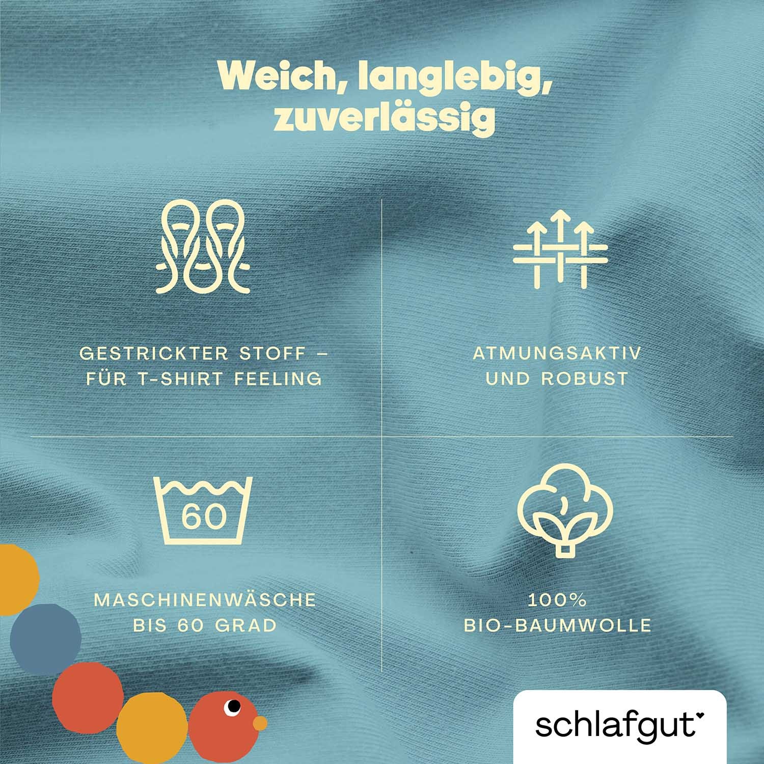 Schlafgut Spannbettlaken »Casual Mini Spannbettlaken« für Kinder, MADE IN GREEN by OEKO-TEX®