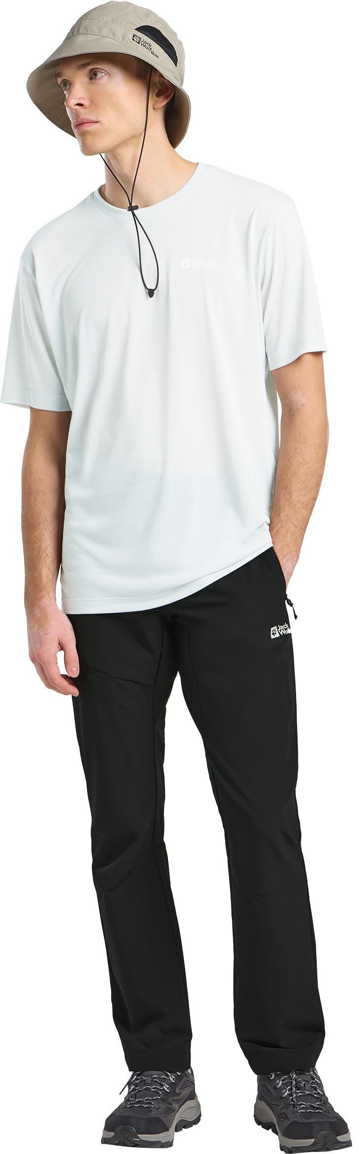 Jack Wolfskin Softshellhose »HOLDSTEIG PANTS M«