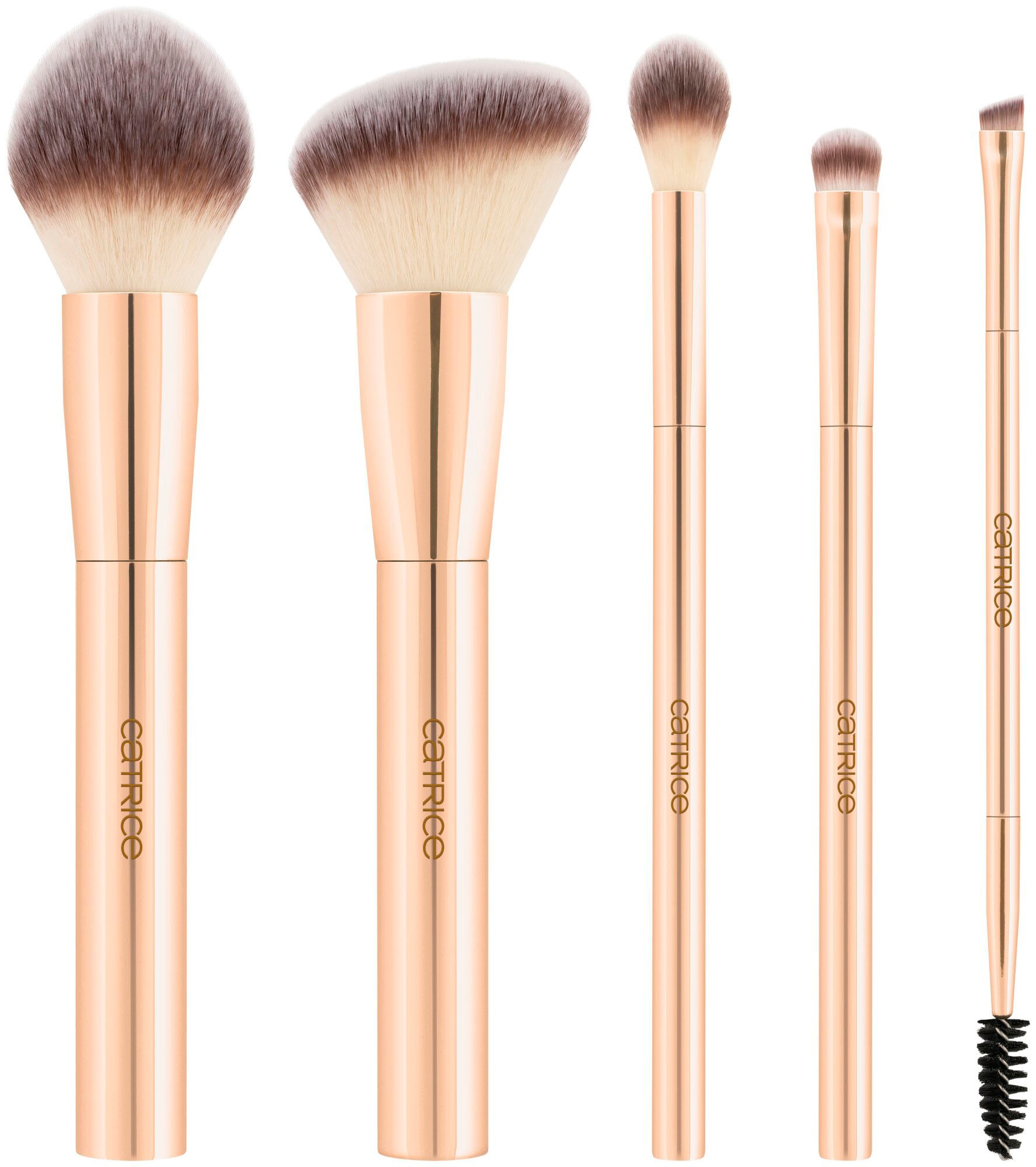 Catrice Kosmetikpinsel-Set »Pro Essential Brush Set«, (Set, 5 tlg.), mit fünf Tools