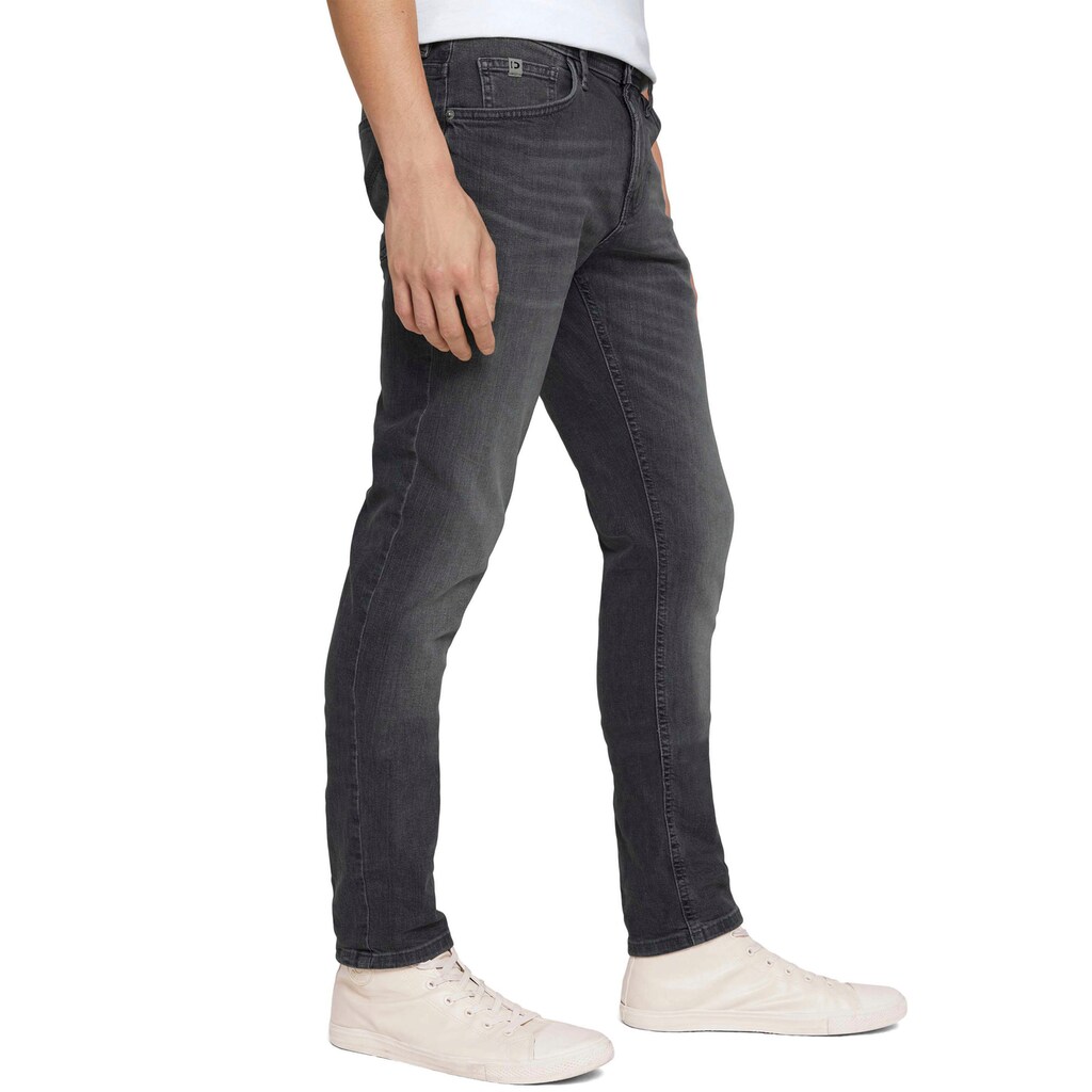 TOM TAILOR Denim Skinny-fit-Jeans, mit Abriebeffekten