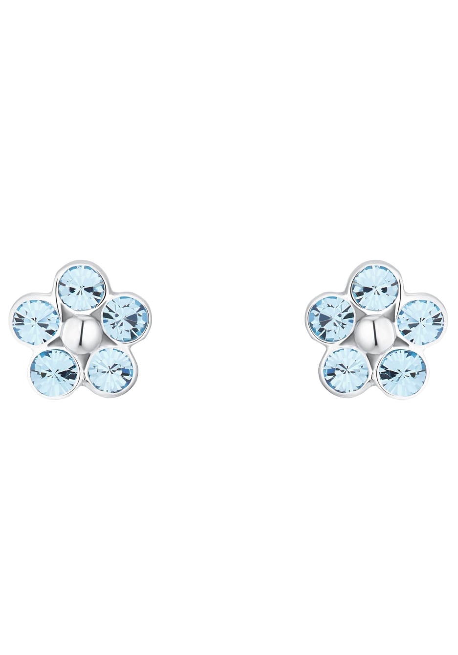 Amor Paar Ohrstecker »Blumen, 2036519, 2036520, 2036521«, mit Kristallglas