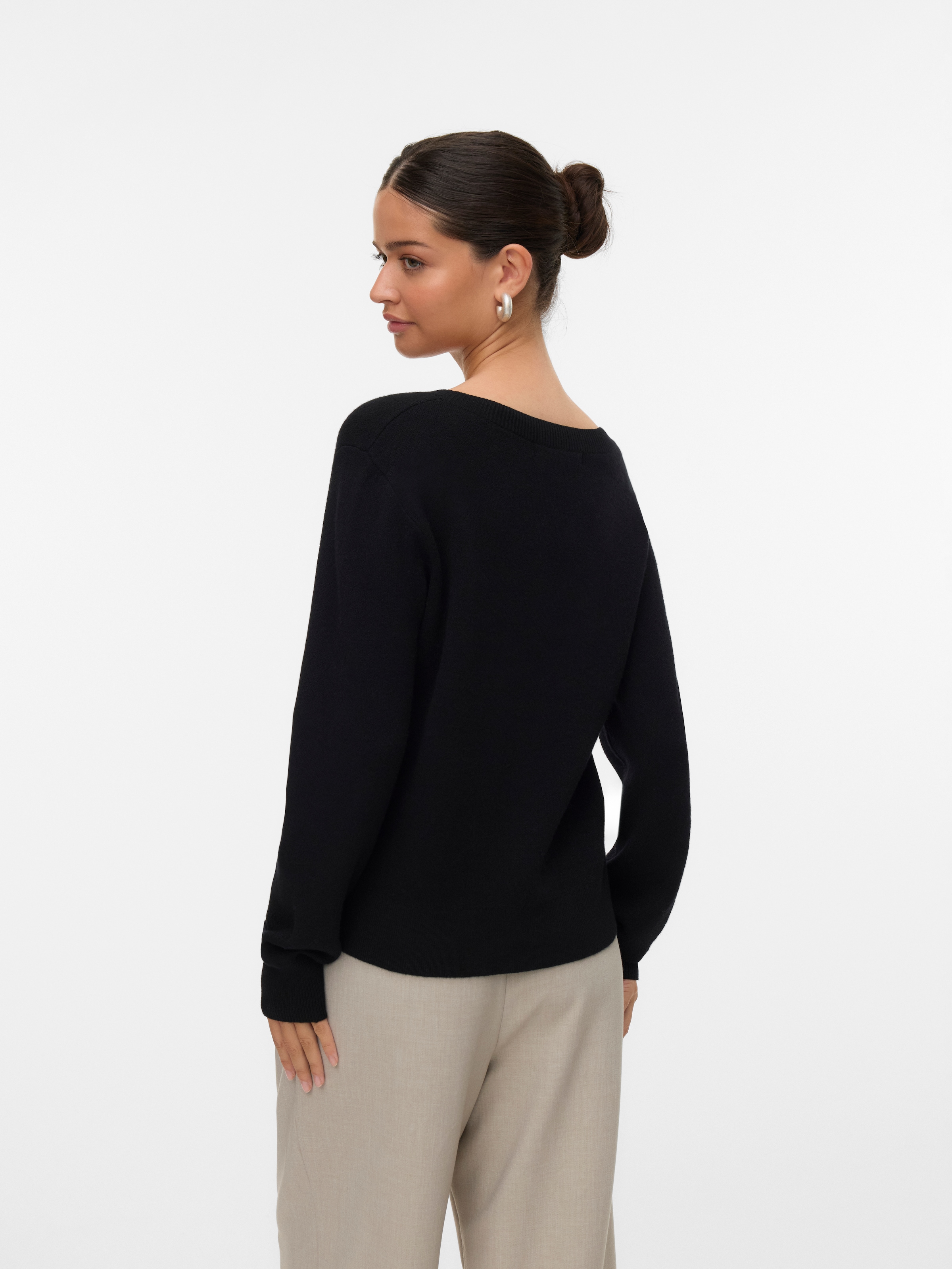 Vero Moda Strickjacke »VMNANCY LS V-NECK CARDIGAN BOO«