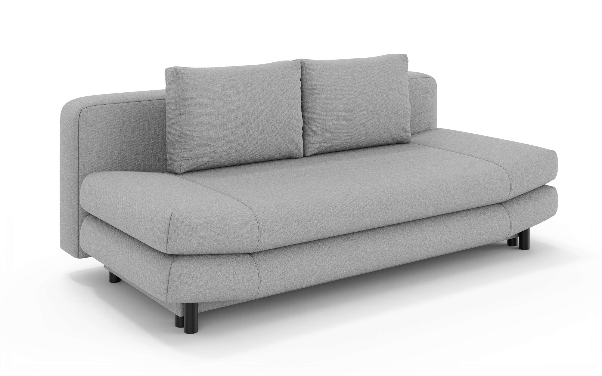 Home affaire 3-Sitzer »LENNARA Schlafsofa mit Bettkasten, Maße B/T/H: 209/96/86 cm«, Sofa mit Wellenunterfederung, hoher Sitzkomfort