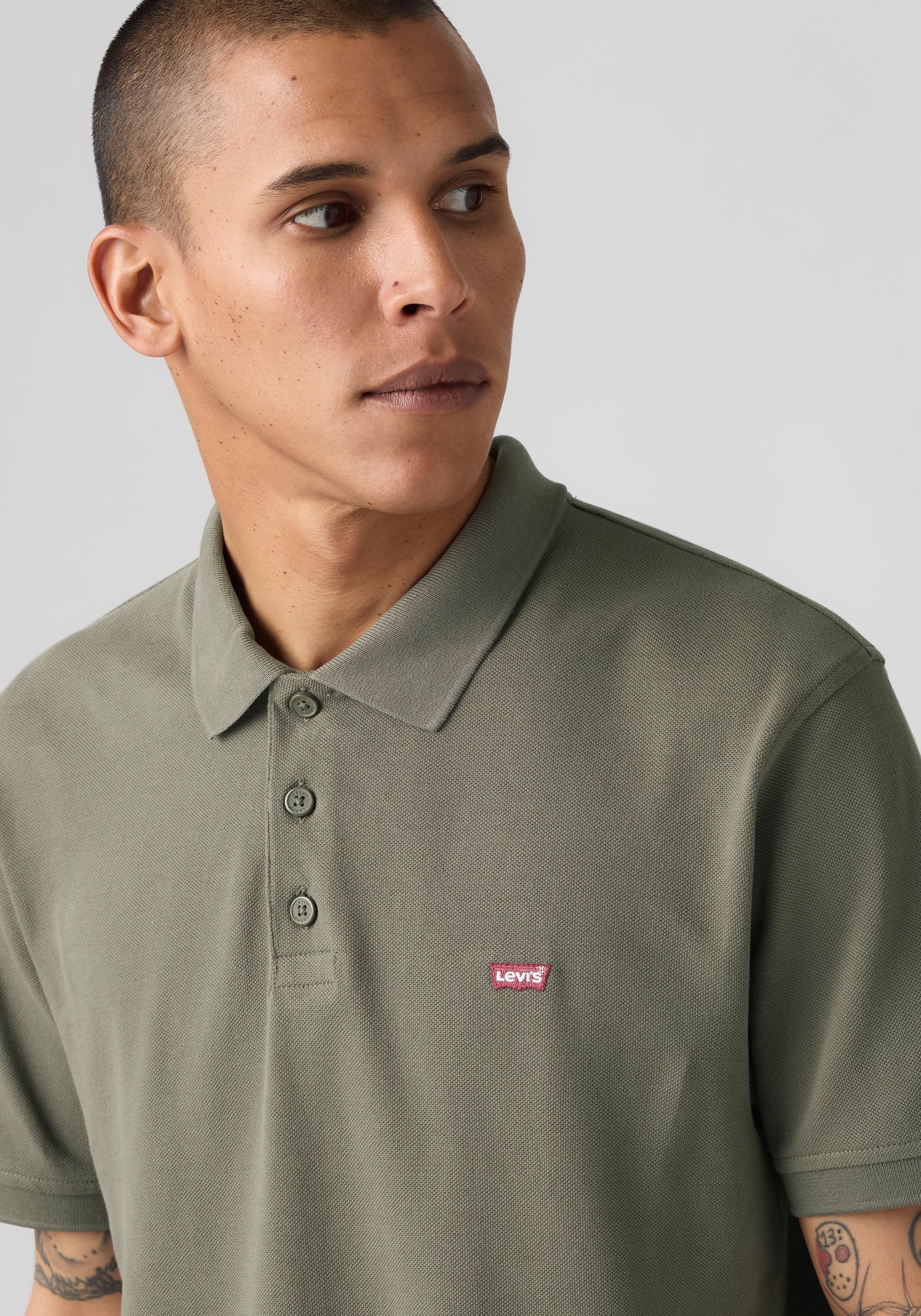 Levi's® Poloshirt »LEVI'S HM POLO CLASSIC« aus Piqué-Qualität
