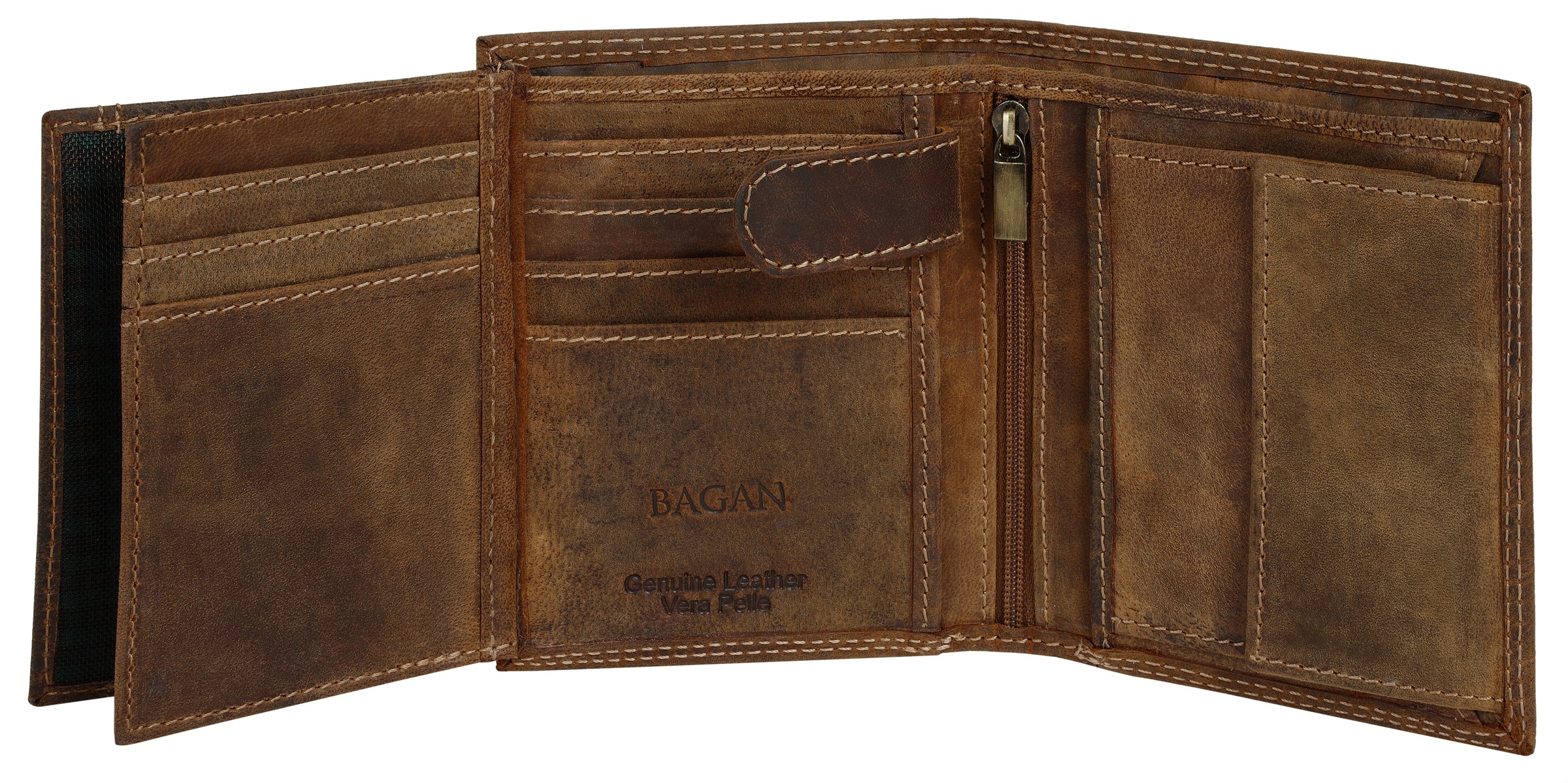 Bagan Geldbörse echt Leder