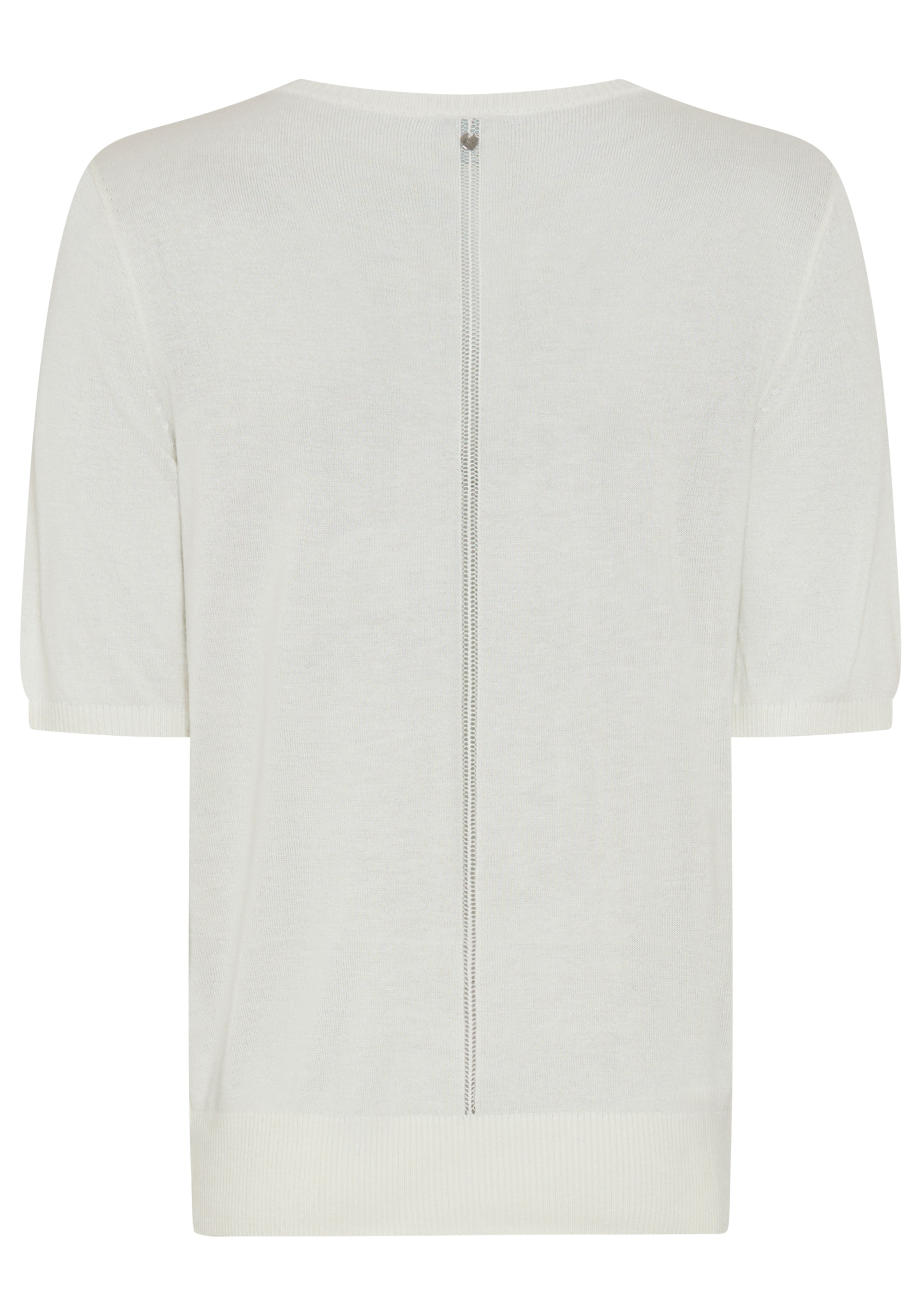 BOSS ORANGE Kurzarmpullover »Fiaffu Premium Damenmode« mit Lochmuster, Kaschmir-Anteil