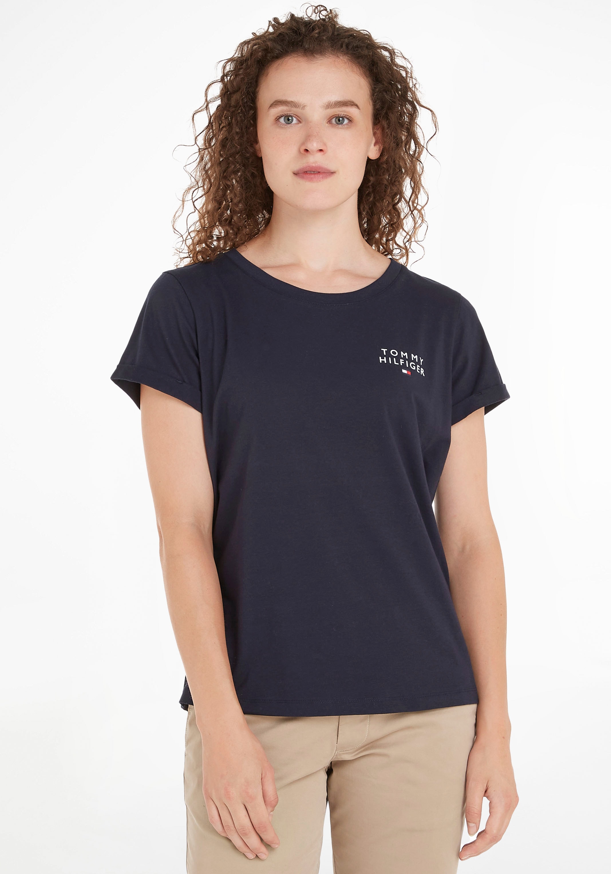 Tommy Hilfiger Underwear T-Shirt im Online Markenlabel kaufen Hilfiger OTTO Tommy mit Shop SLEEVE »SHORT T-SHIRT«
