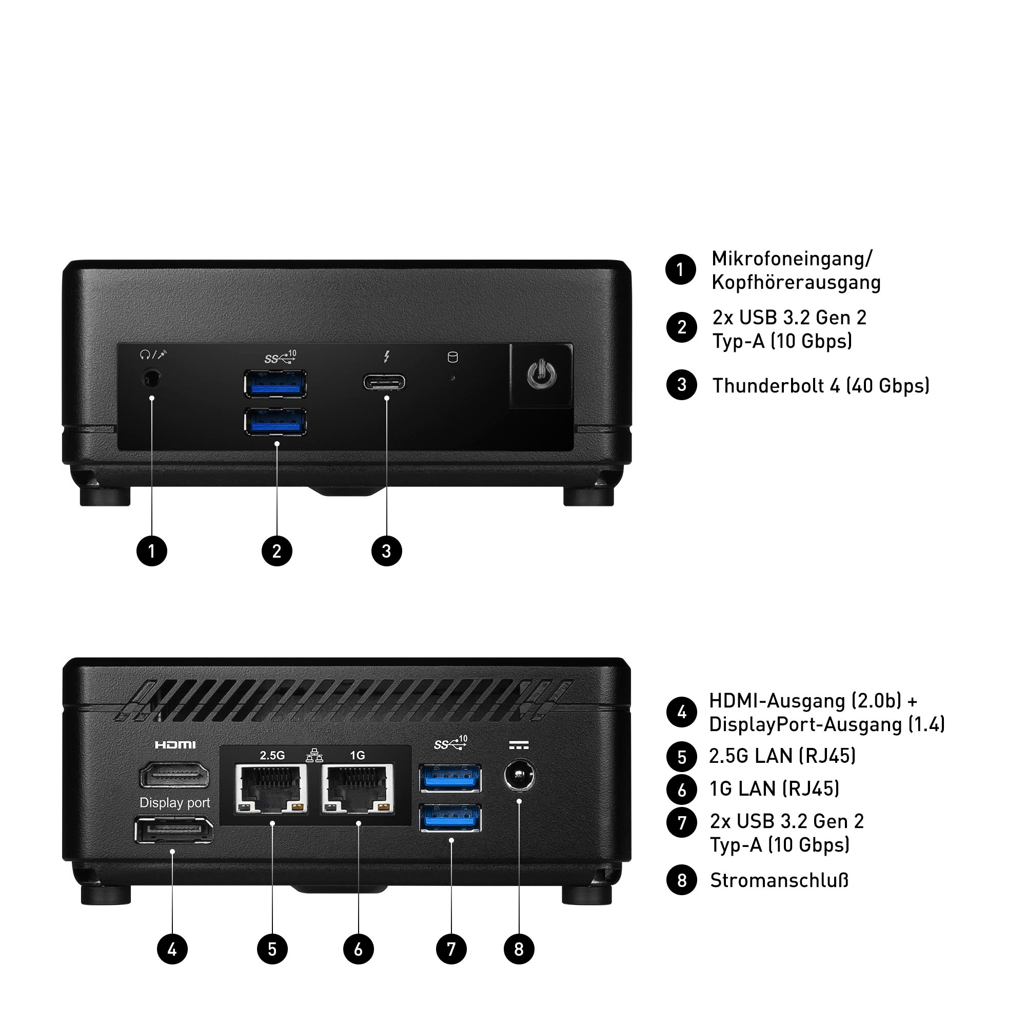 MSI Mini-PC »Cubi 5 12M-022BDE«