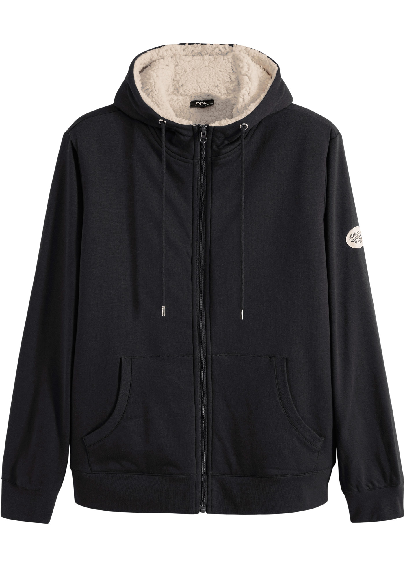 bonprix Kapuzensweatjacke »Thermo-Sweatjacke mit Kuschel-Fleece-Futter« Thermo-Sweatjacke mit Kuschel-Fleece-Futter