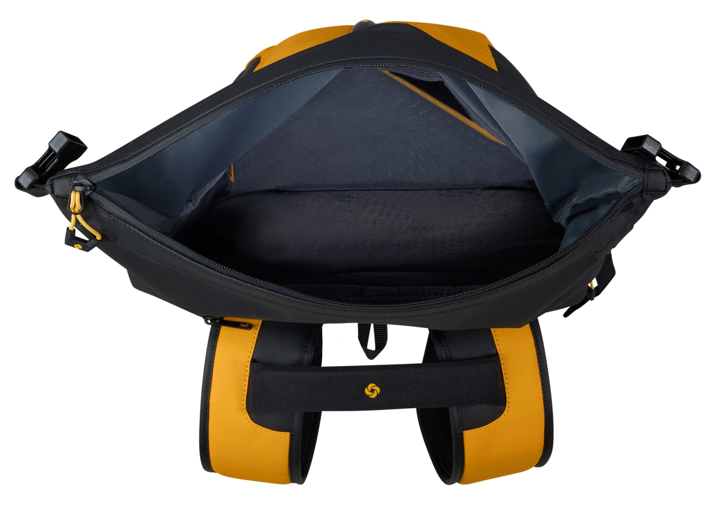 Samsonite Reiserucksack »ECODIVER L«, Freizeitrucksack Laptoprucksack Trolleyaufstecksystem Rolltop Backpack