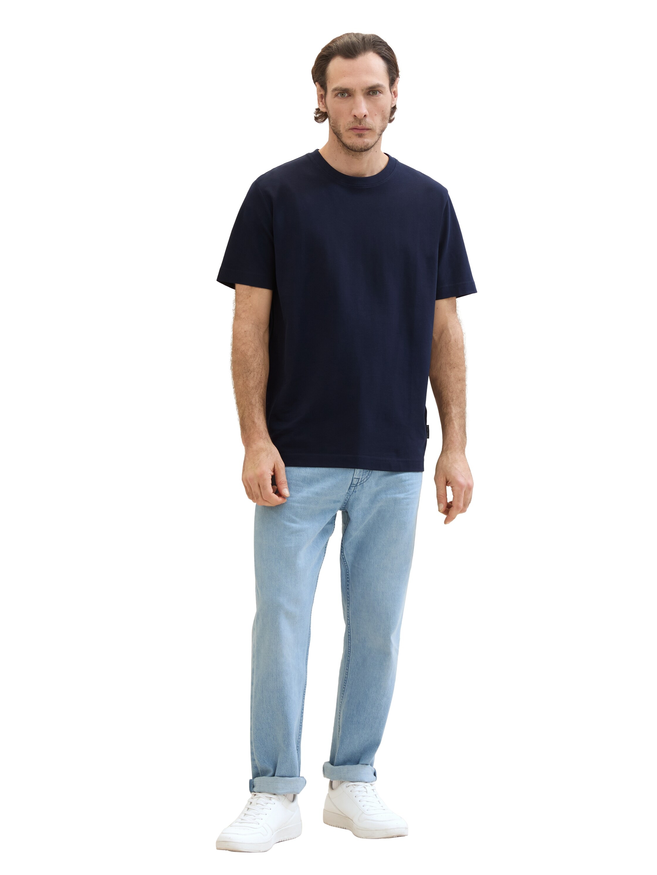 TOM TAILOR T-Shirt, mit Pique Struktur