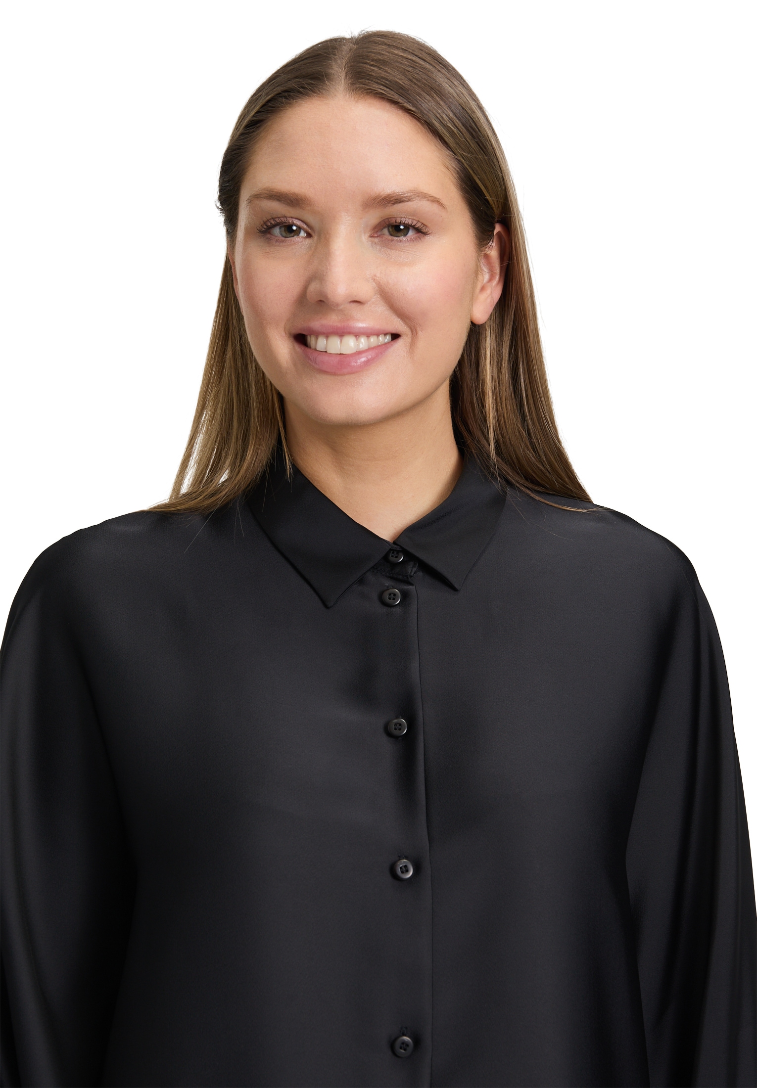 Vera Mont Satinbluse »Satin-Bluse mit Kragen«