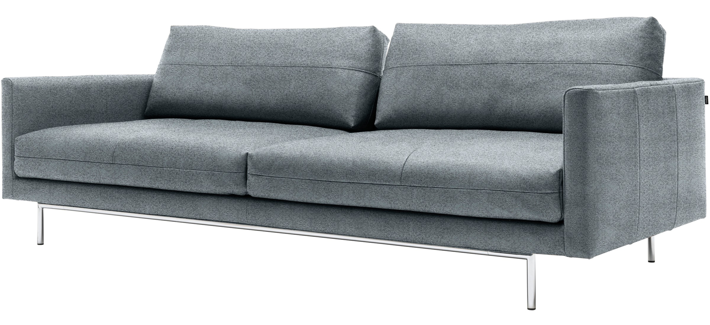 Creation BY ROLF BENZ 3,5-Sitzer »CR.414, Designsofa, edles Sofa, Loungesofa, Ledersofa, klares Design«, aus Leder oder Chenille, erstklassiger Sitzkomfort, legere Polsterung