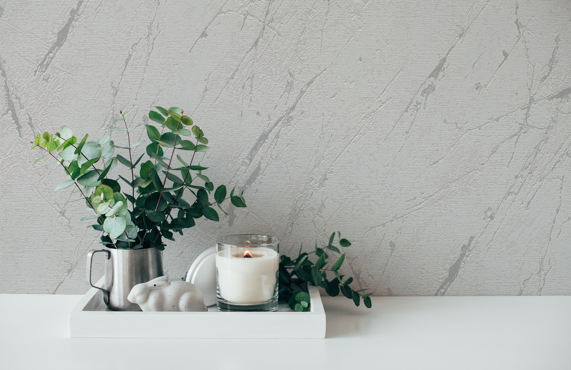 A.S. Création Vliestapete »Casual Living Marmor-Tapete Mustertapete Stein-Optik Steinoptik« leicht glänzend strukturiert Vliestapete Marmor für Schlafzimmer Küche Wohnzimmer Marmoroptik Flur