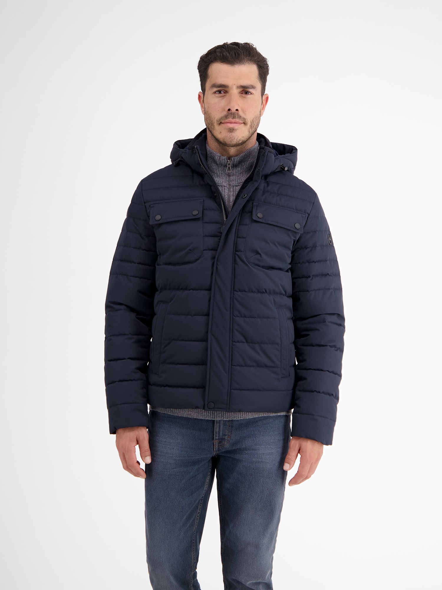 LERROS Steppjacke »LERROS«, mit Kapuze, Wasserabweisend, atmungsaktiv