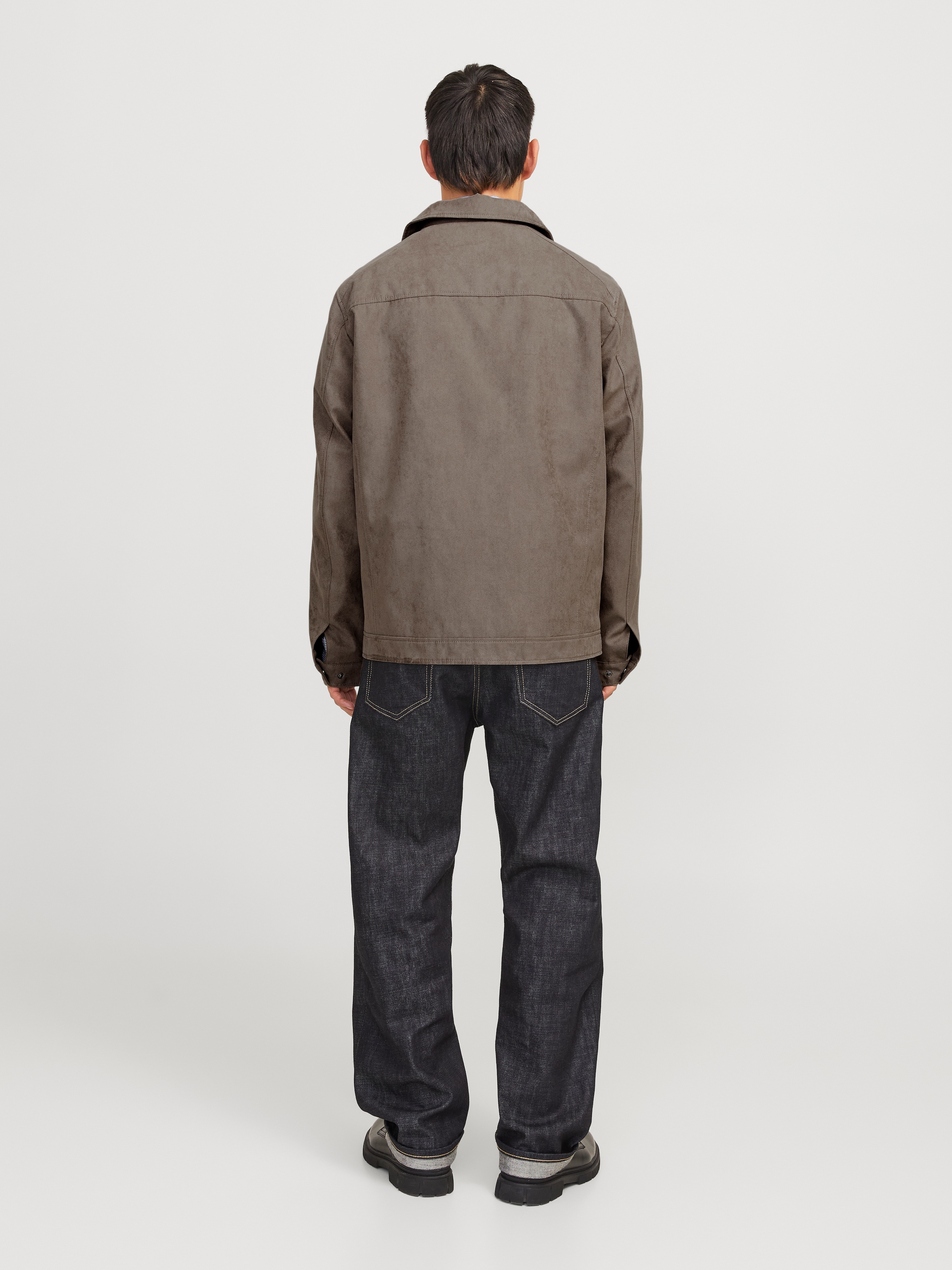 Jack & Jones Hemdjacke »JJEDYLAN SHACKET NOOS«, ohne Kapuze, mit Fly-Away Kragen