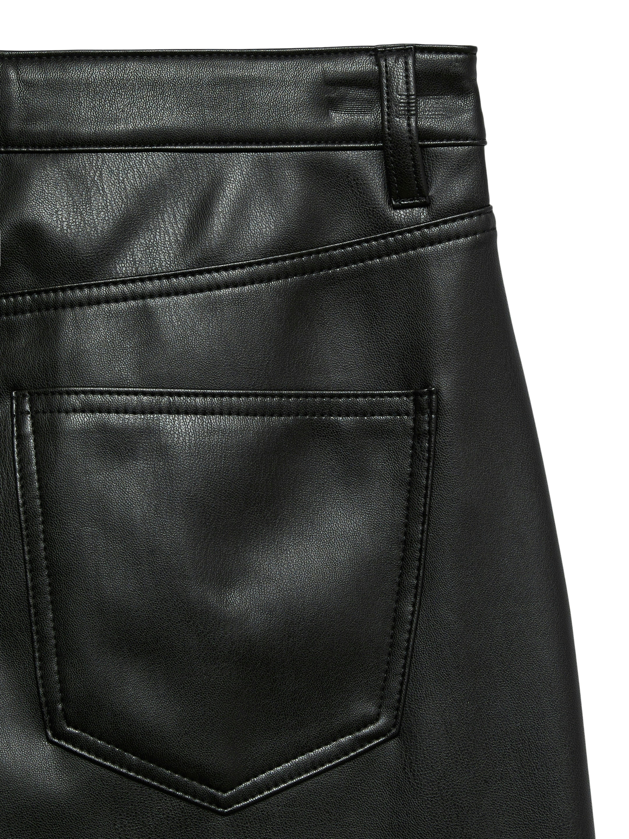 Vero Moda Lederimitathose »VMTESSA HR WIDE PL PANTS NOOS«
