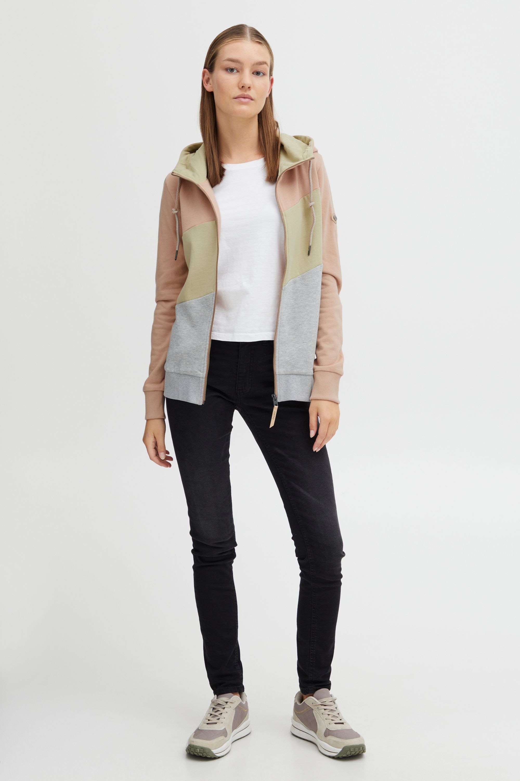 OXMO Sweatjacke »Sweatjacke OXAggi«