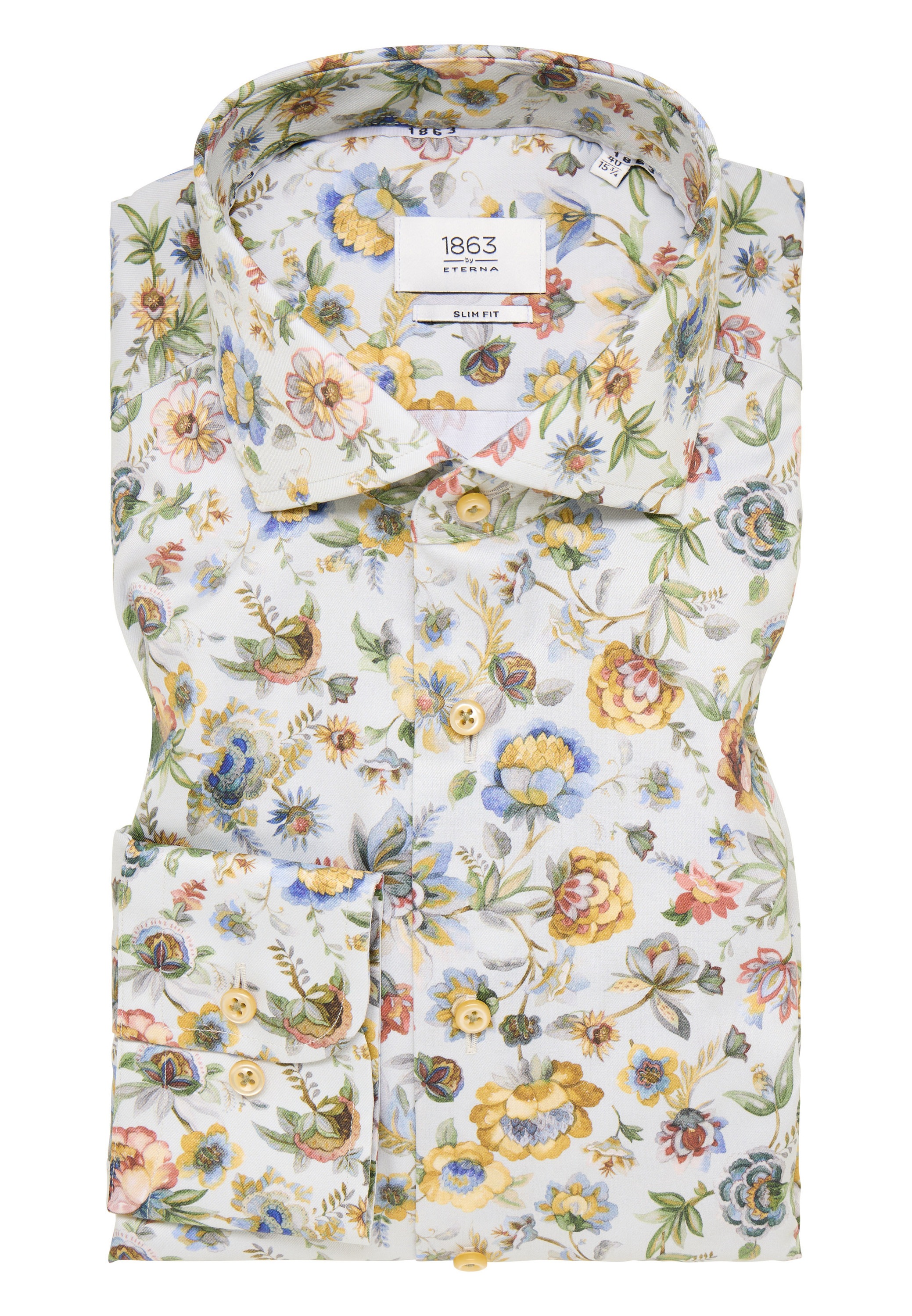 Eterna Langarmhemd »SLIM FIT«, NON IRON (bügelfrei)