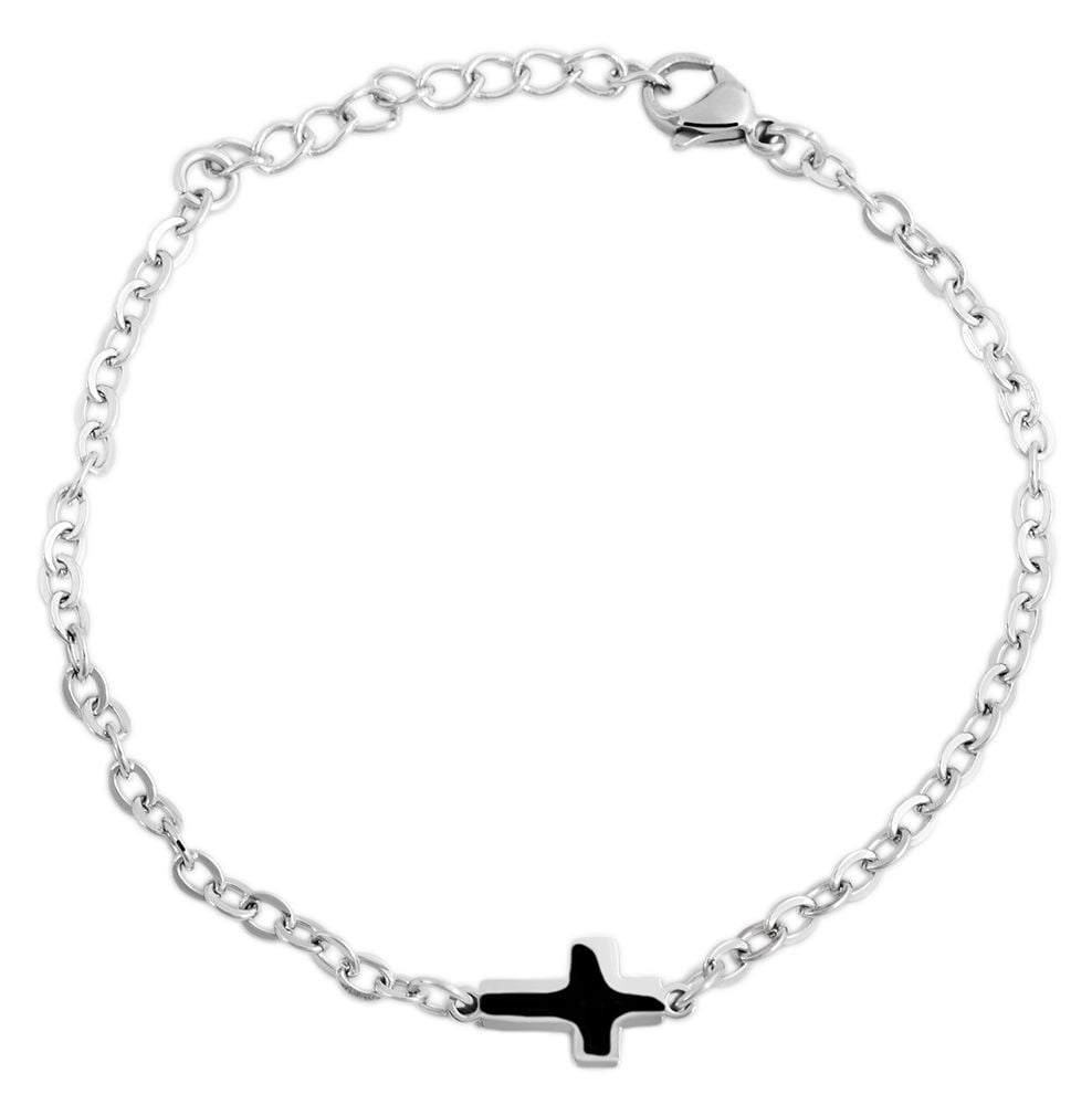 Adelia´s Armband »Damen Armband aus Edelstahl 18 cm«