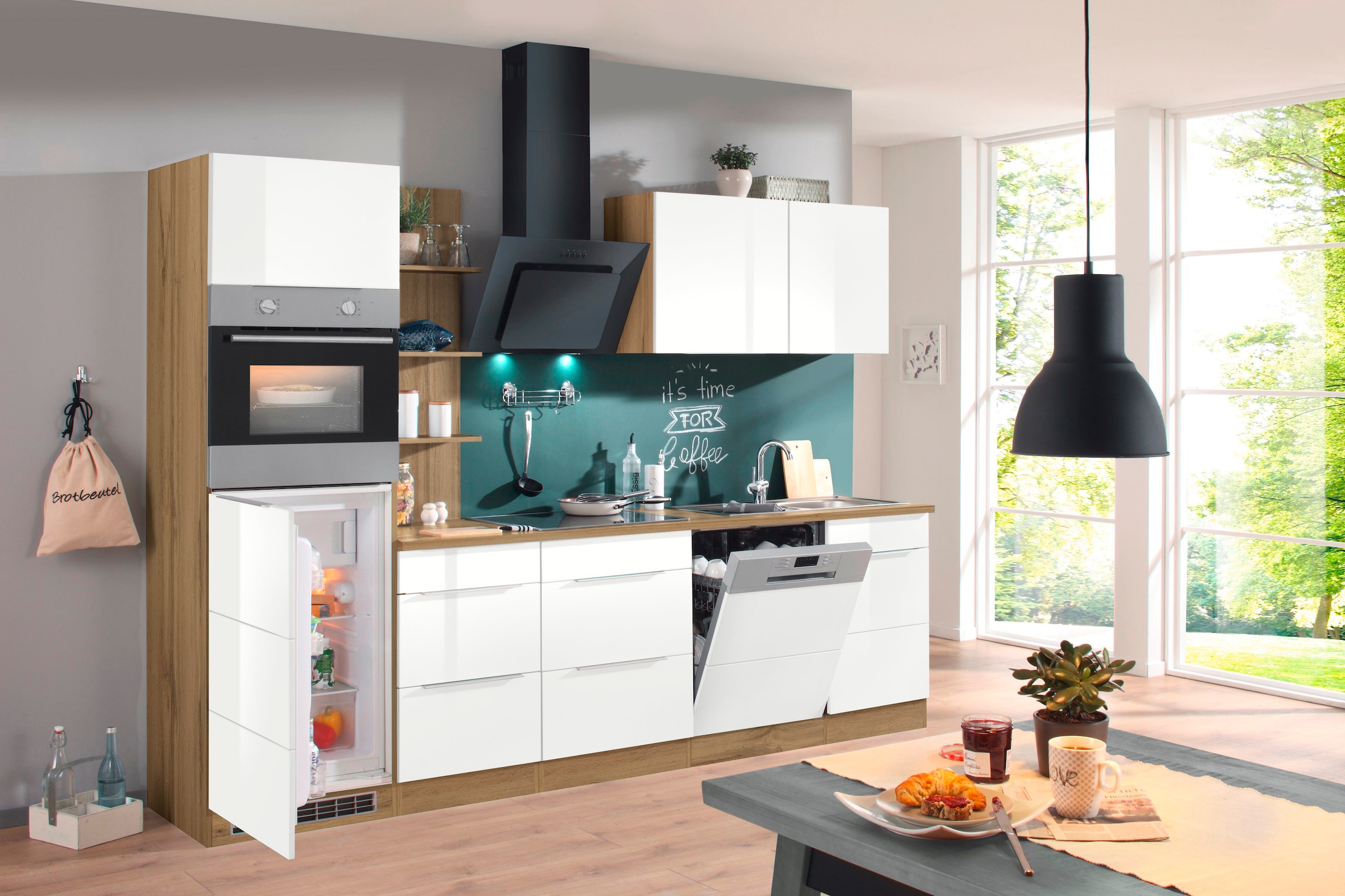 KOCHSTATION Kochfeldumbauschrank »KS-Brindisi«, 60 cm breit, für autarkes Kochfeld