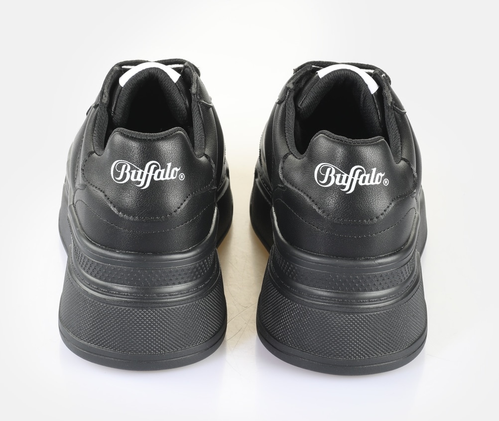 Buffalo Plateausneaker »BESU VEGAN«  Streetwear-Sneaker, Schnürschuh, Halbschuh mit Memory Foam-Innensohle