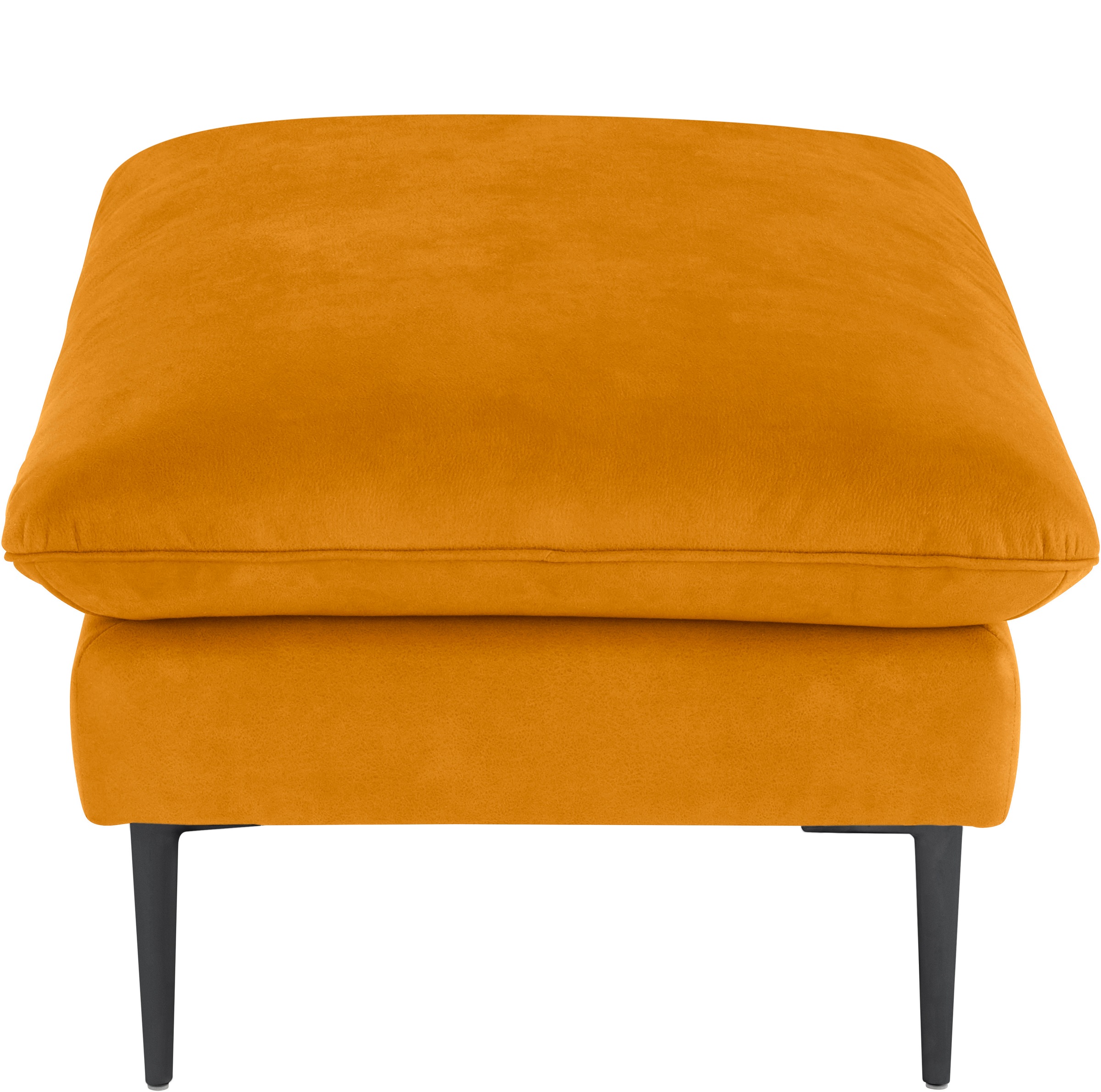 W.SCHILLIG Hocker »enjoy&MORE«, Füße schwarz pulverbeschichtet, Breite 106 cm