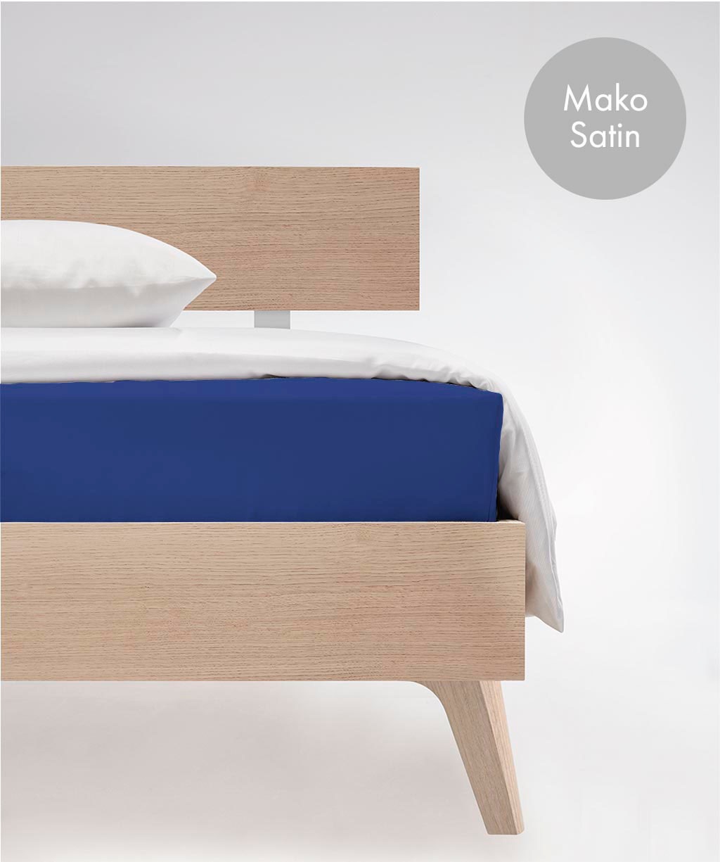 fleuresse Spannbettlaken »Colours in Gr. 90x200, 140x200 oder 180x200 cm« Mako Satin, für Matratzen bis 23 cm Höhe, Bettlaken, Spannbetttuch