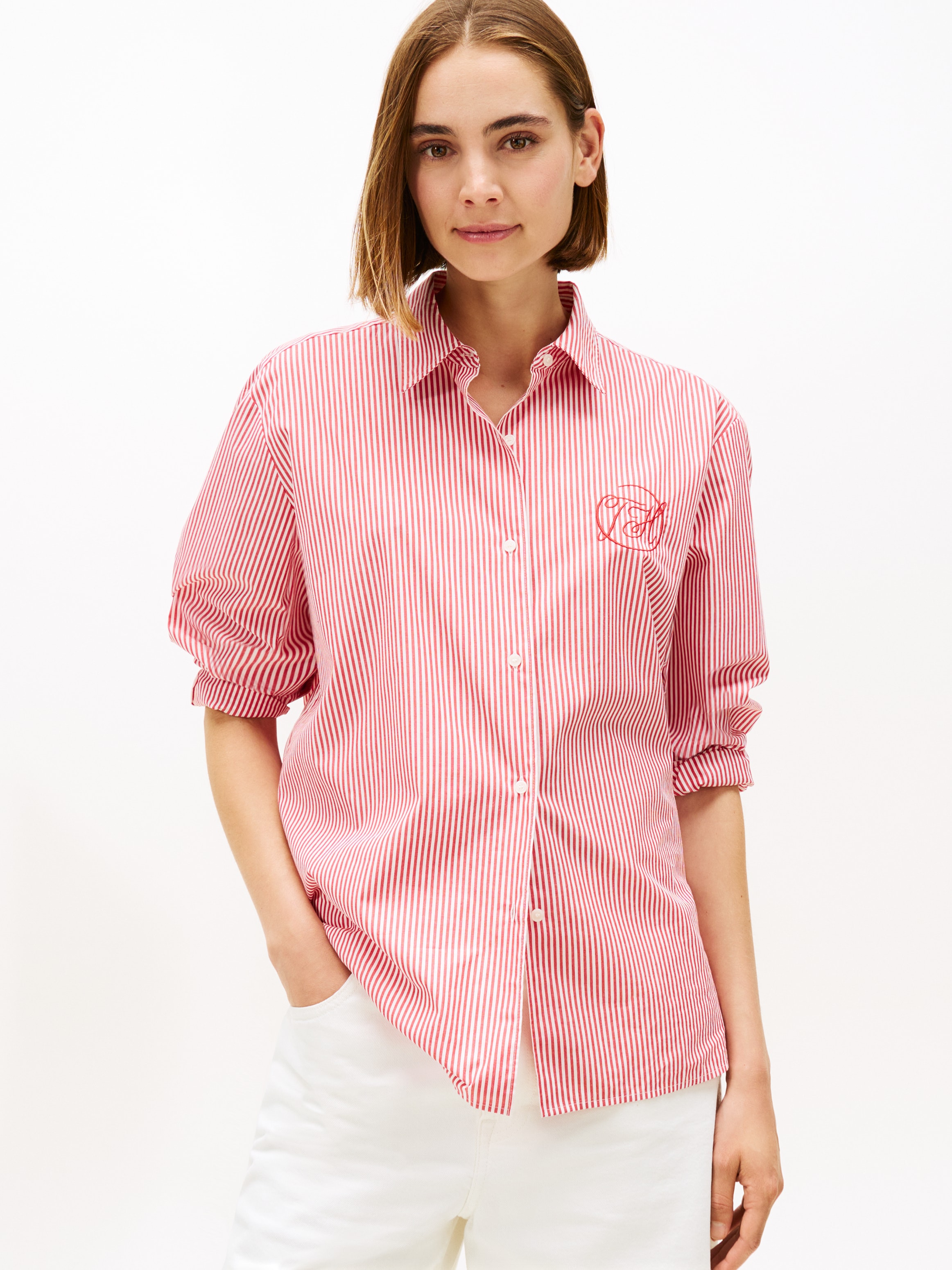 Tommy Hilfiger Hemdbluse »COTTON EASY SHIRT«