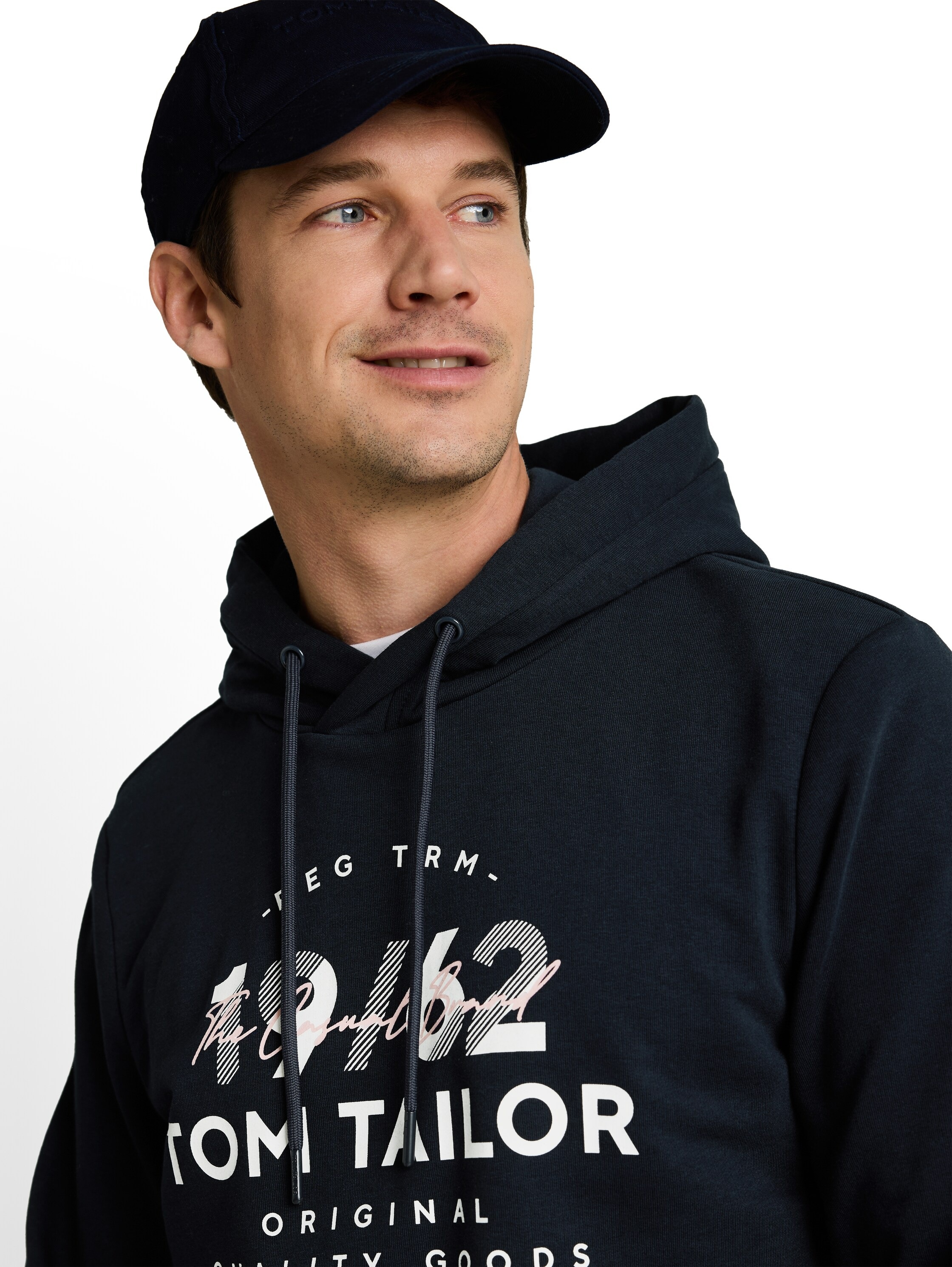 TOM TAILOR Kapuzensweatshirt , mit Frontprint

