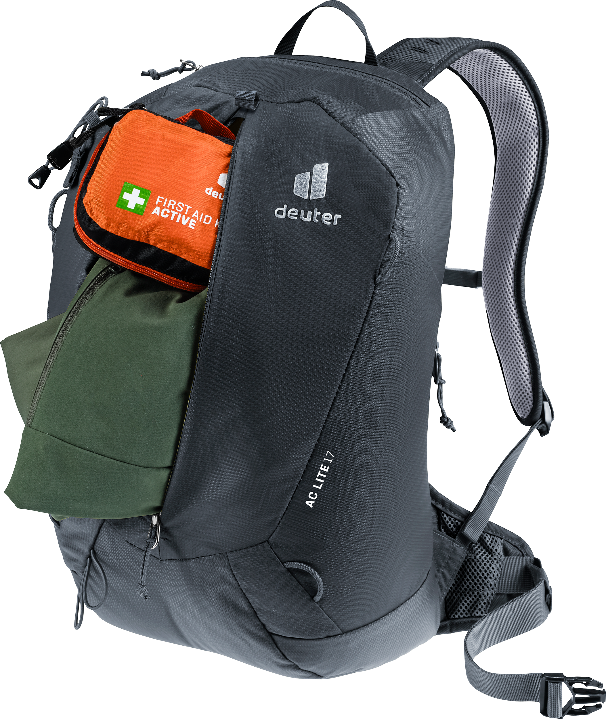 deuter Wanderrucksack »AC LITE 17 L« für Tagesausflüge, Klettern und Wandern, mit Reißverschluss-Garage
