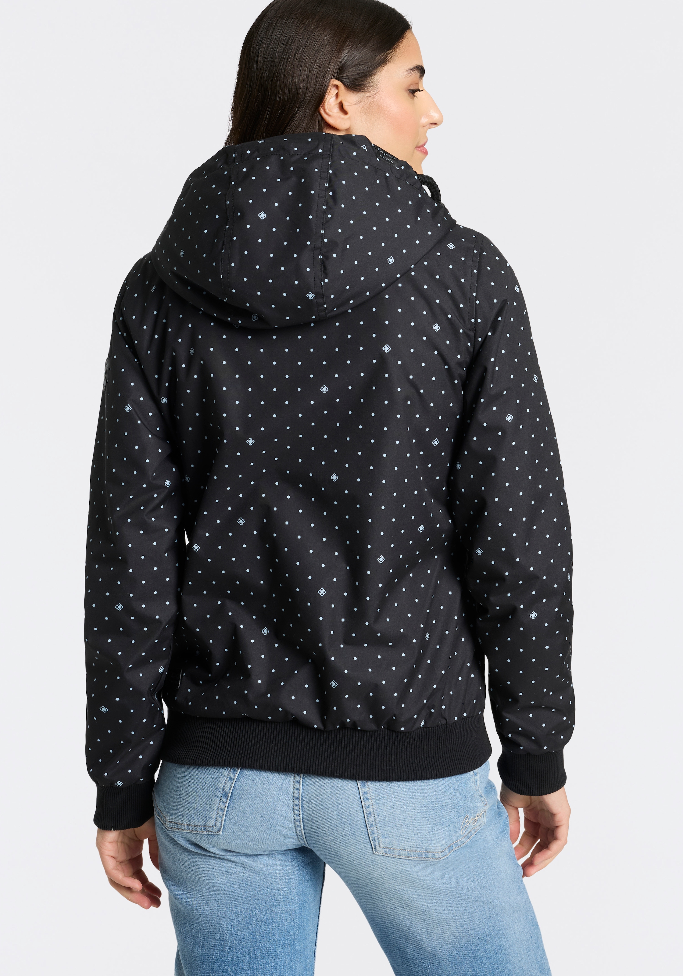 Ragwear Outdoorjacke »NUGGIE DOTS O« mit Kapuze