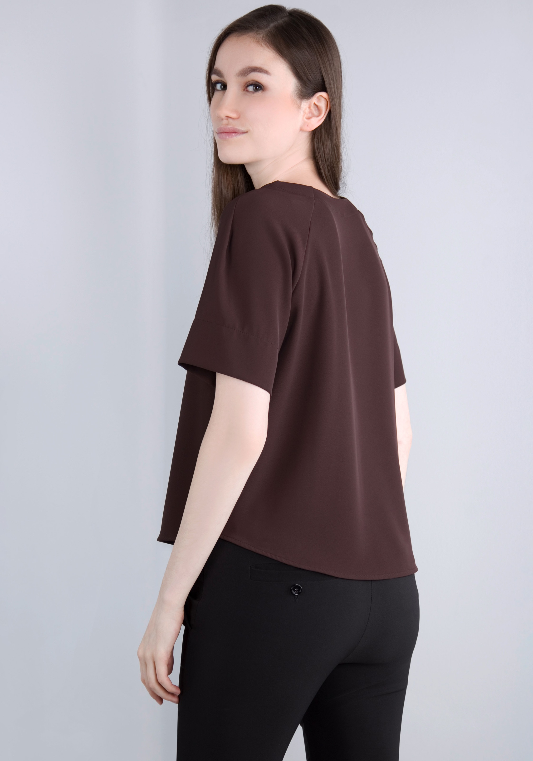 IMPERIAL Rundhalsshirt, mit Stretch