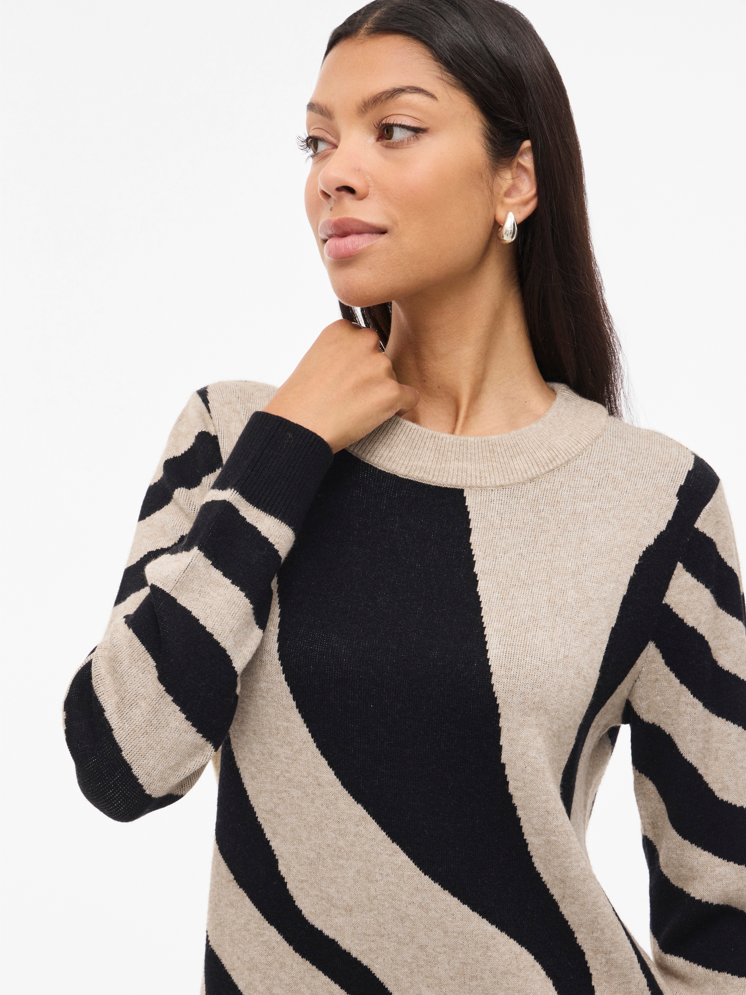 Vila Midikleid »VITIF CREWNECK KNIT MIDI DRESS- NOOS«, Sommerkleid