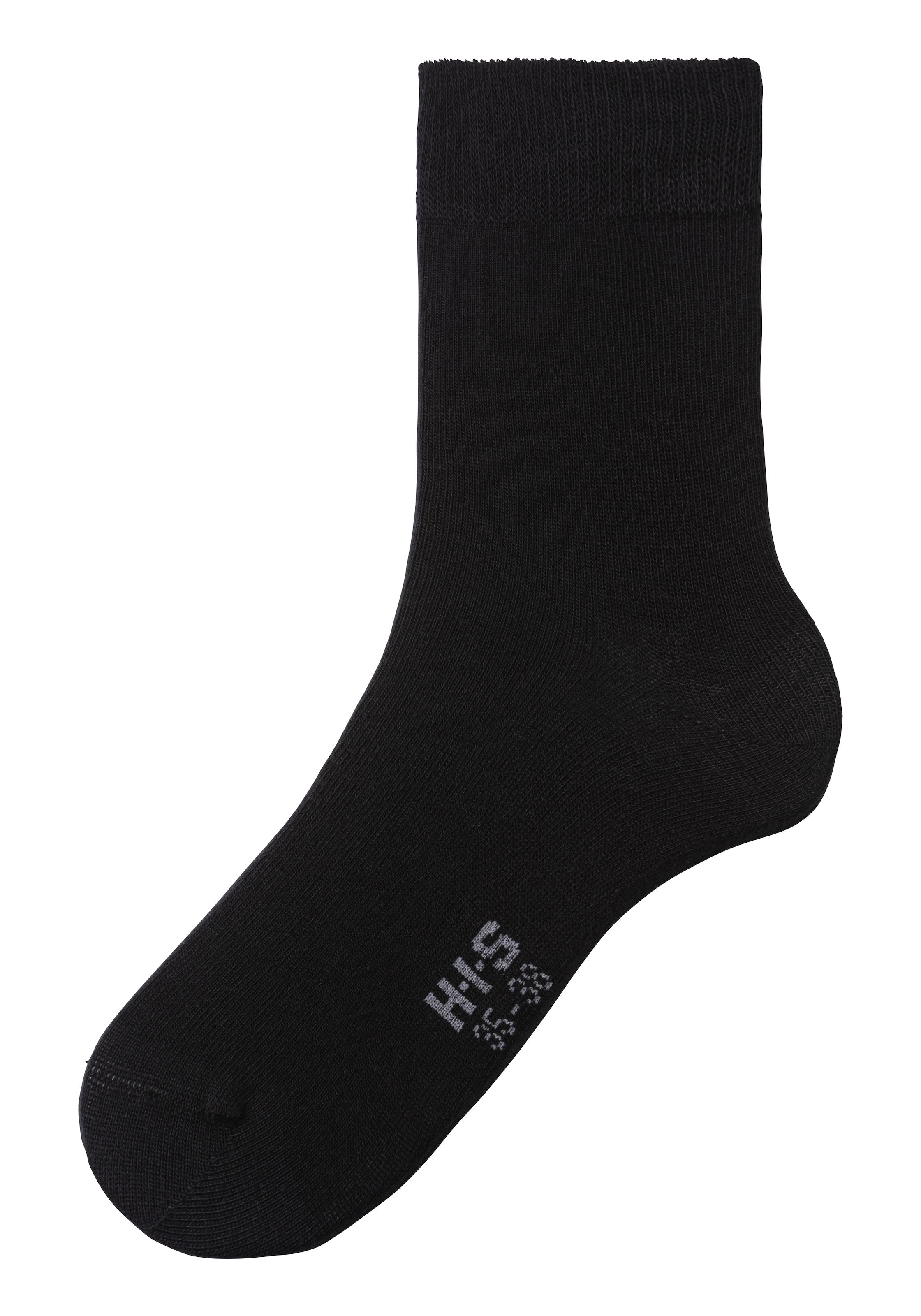 H.I.S Basicsocken Packung, 5 Stk. tlg. mit besonders weichem Bündchen