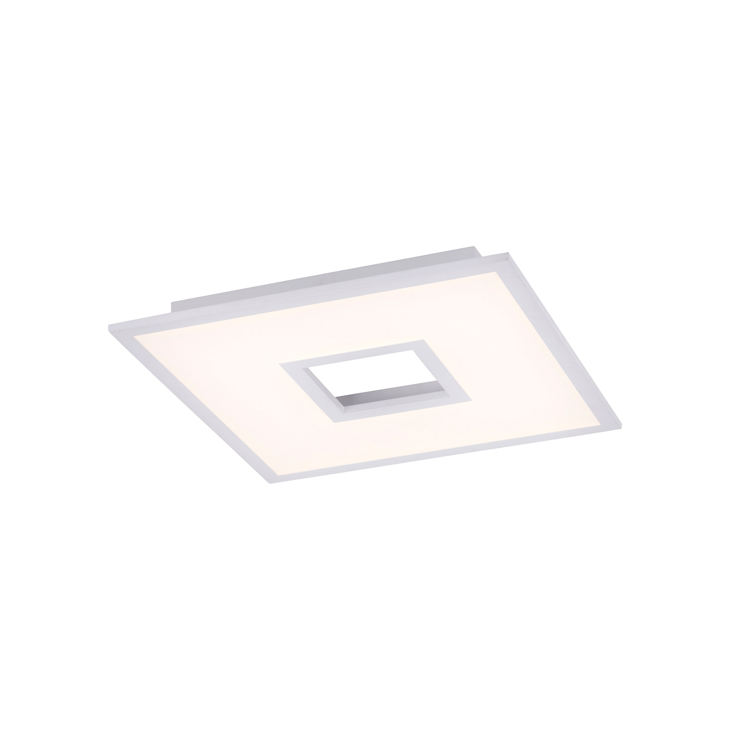 JUST LIGHT LED Deckenleuchte »RECESS« LED-Board 1 Stk. warmweiß - kaltweiß dimmbar über Fernbedienung
