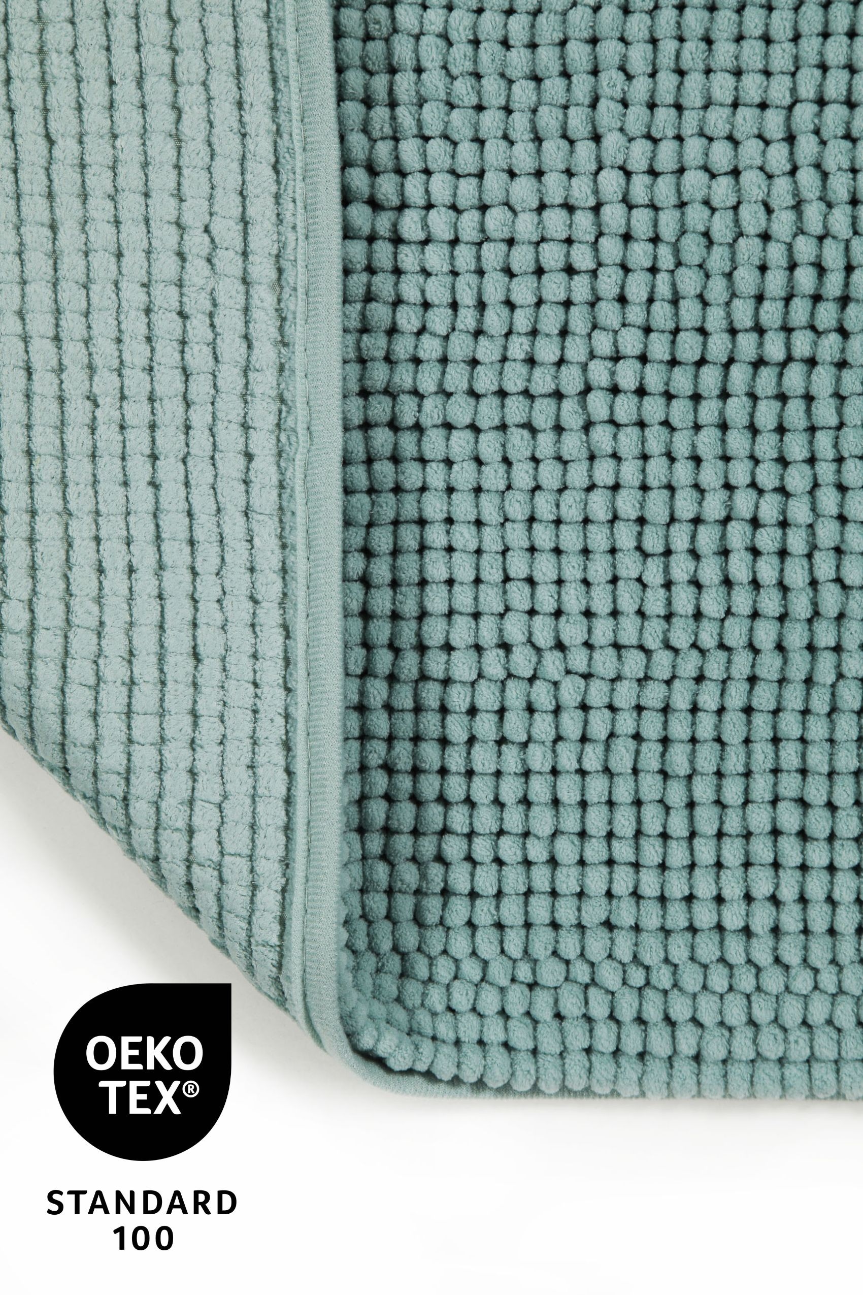 OTTO home Badematte »Kaelan, weicher Chenille«, rutschhemmend beschichtet, fußbodenheizungsgeeignet, Badvorleger, Badteppich weiches Chenille, pastellfarben, Badezimmer