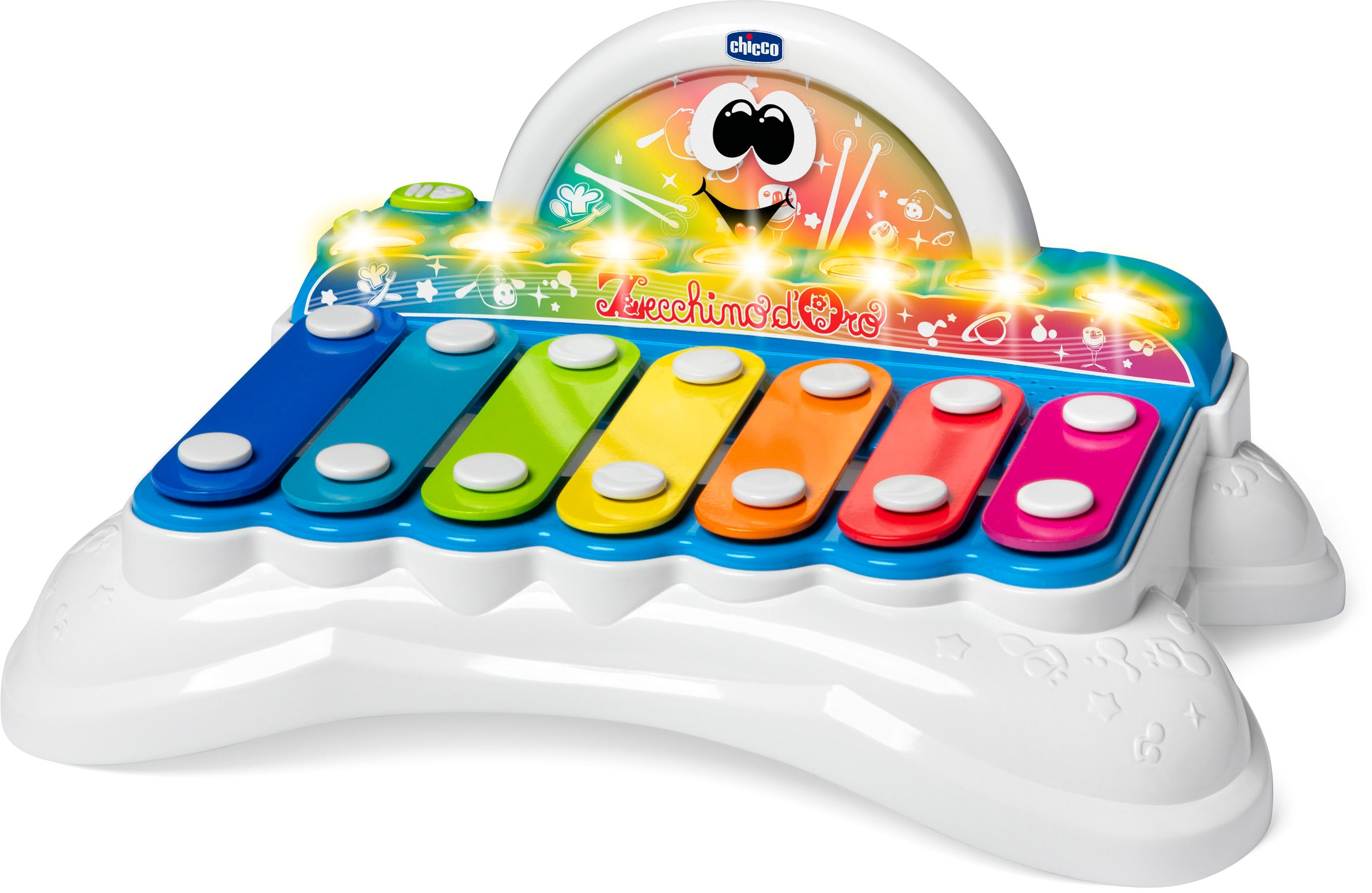 Chicco Spielzeug-Musikinstrument »Flashy das Xylophon«, mit Licht und Sound