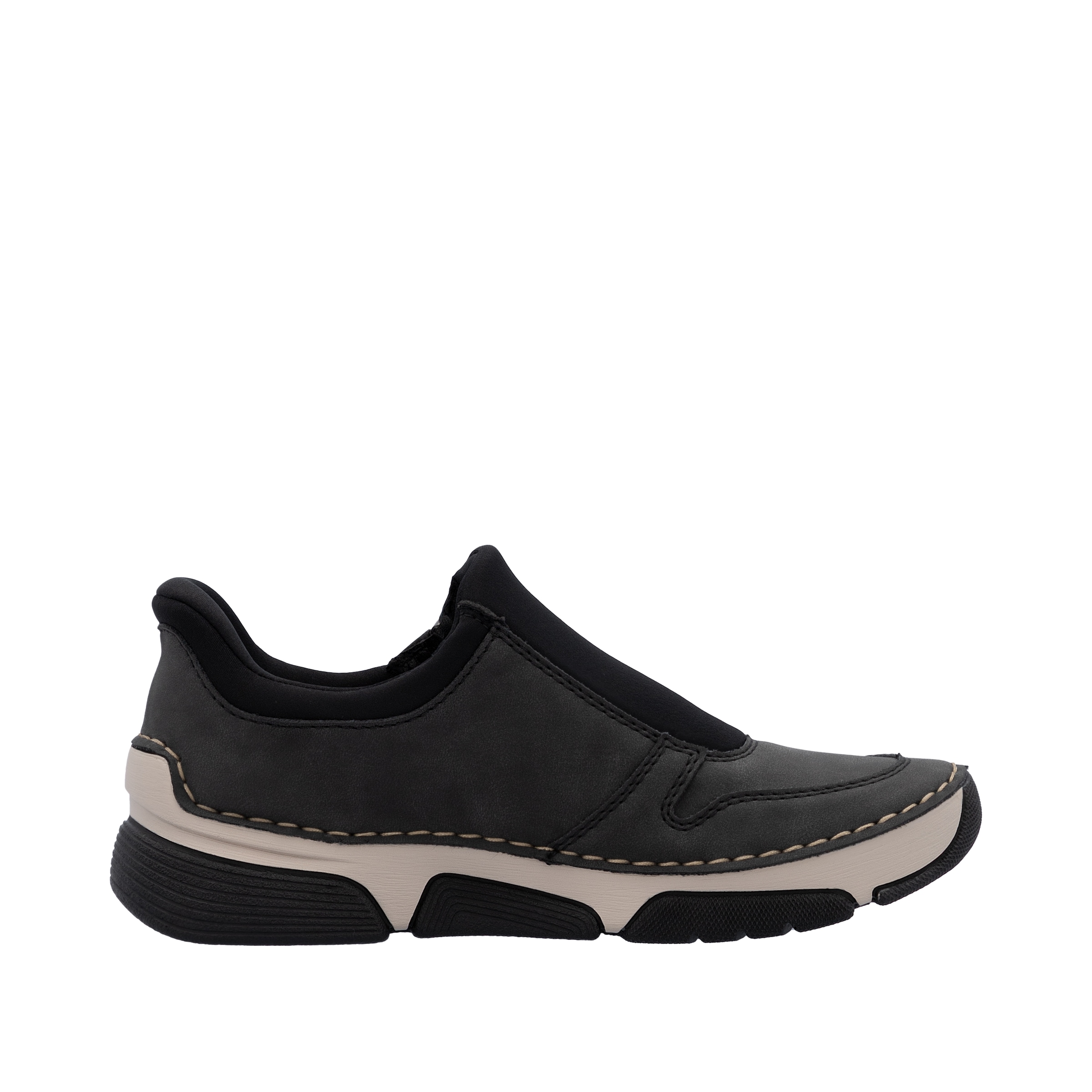 Rieker Slip-On Sneaker »Ready2GO«  Halbschuh, Freizeitsneaker mit seitlichem Reißverschluss