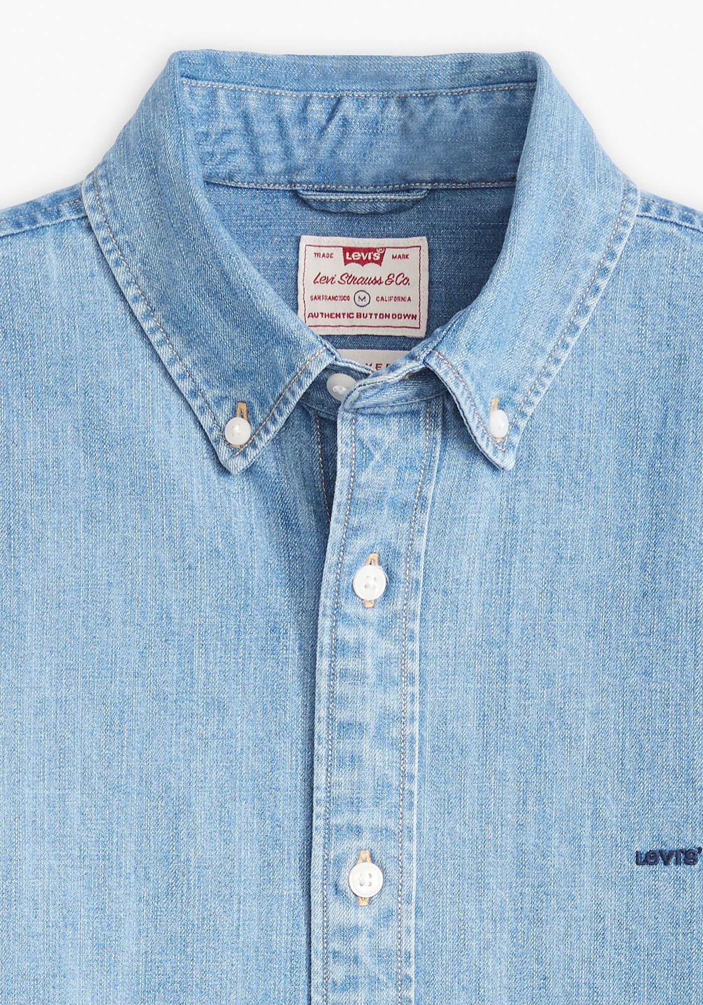 Levi's® Jeanshemd »SS AUTHENTIC BUTTON DOWN«