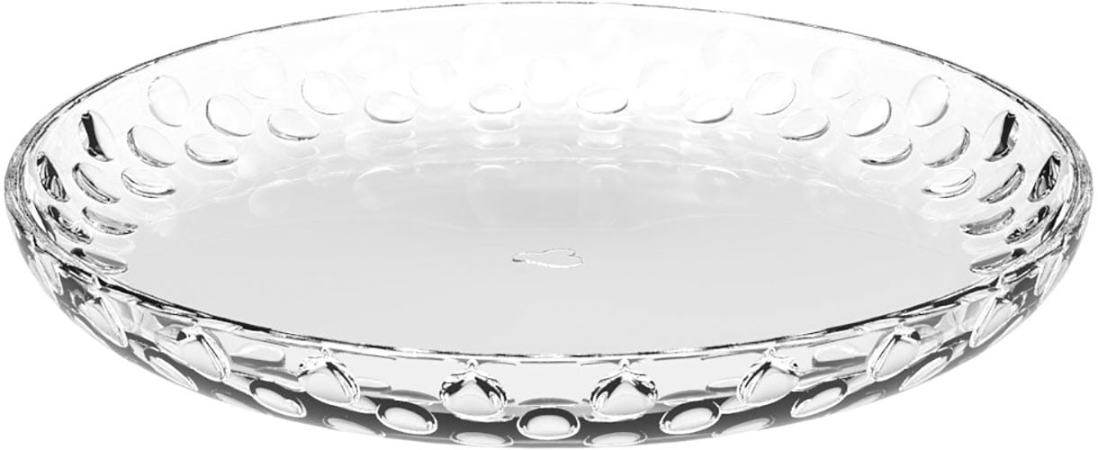 LEONARDO Dessertteller »Cucina Optic«, (Set, 6 St.), Glas, Ø 18 cm