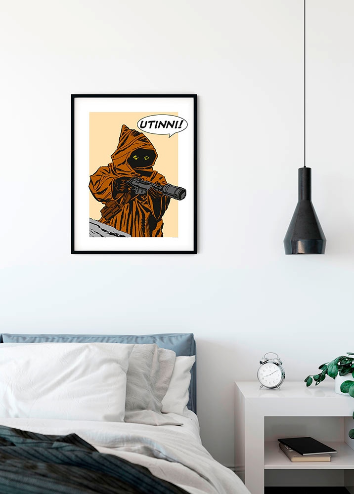Komar Bild »Star Wars Classic Comic Quote Java« Star Wars 1 Stk. tlg. Wandbild zur Dekoration im Kinderzimmer - ohne Rahmen