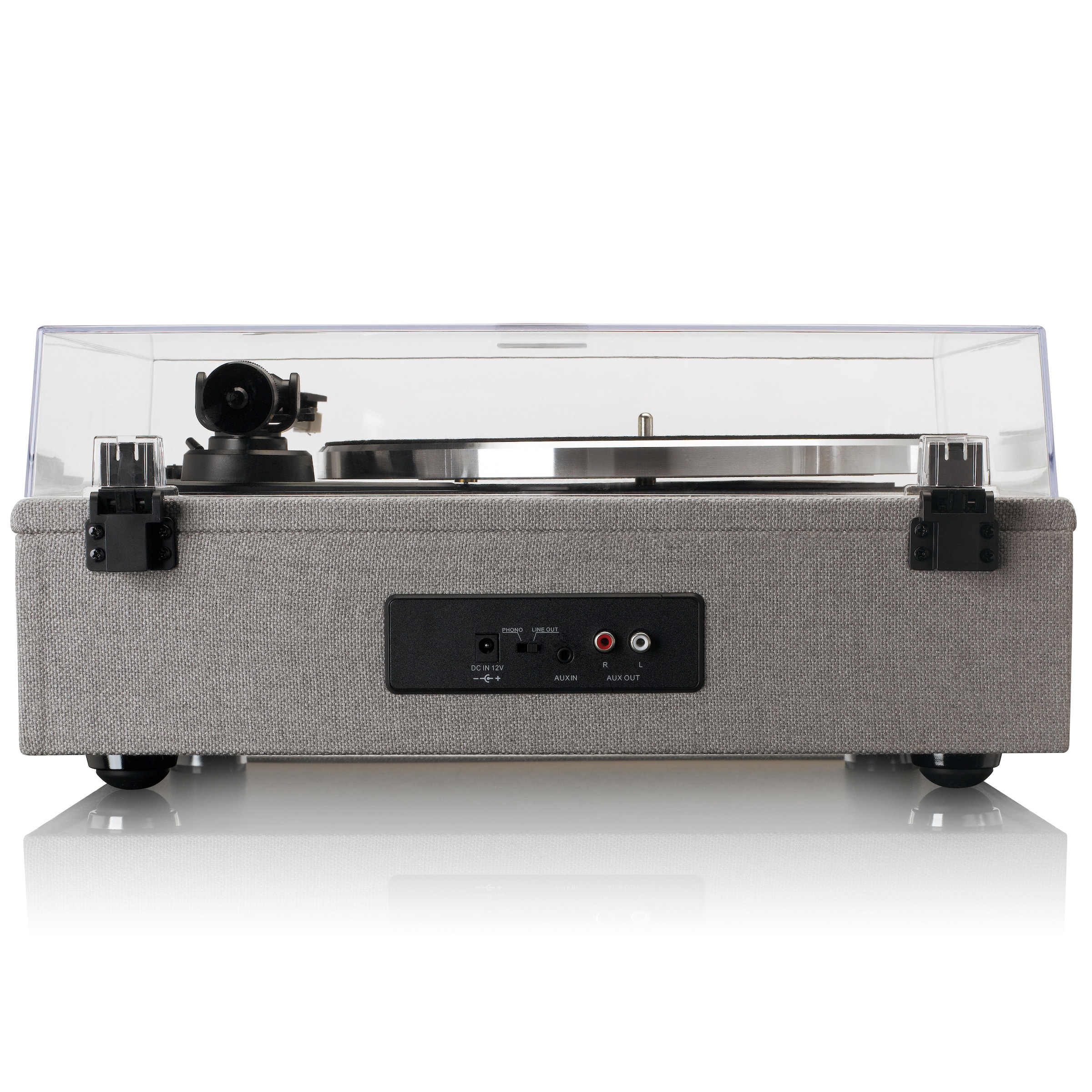 Lenco Plattenspieler »LS-440 grau/anthrazit«, Lautsprecher integriert, Bluetooth