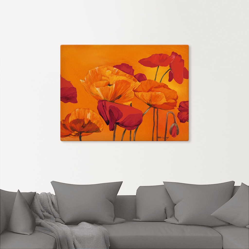 Artland Wandbild »Mohnblume«, Blumen, (1 St.)