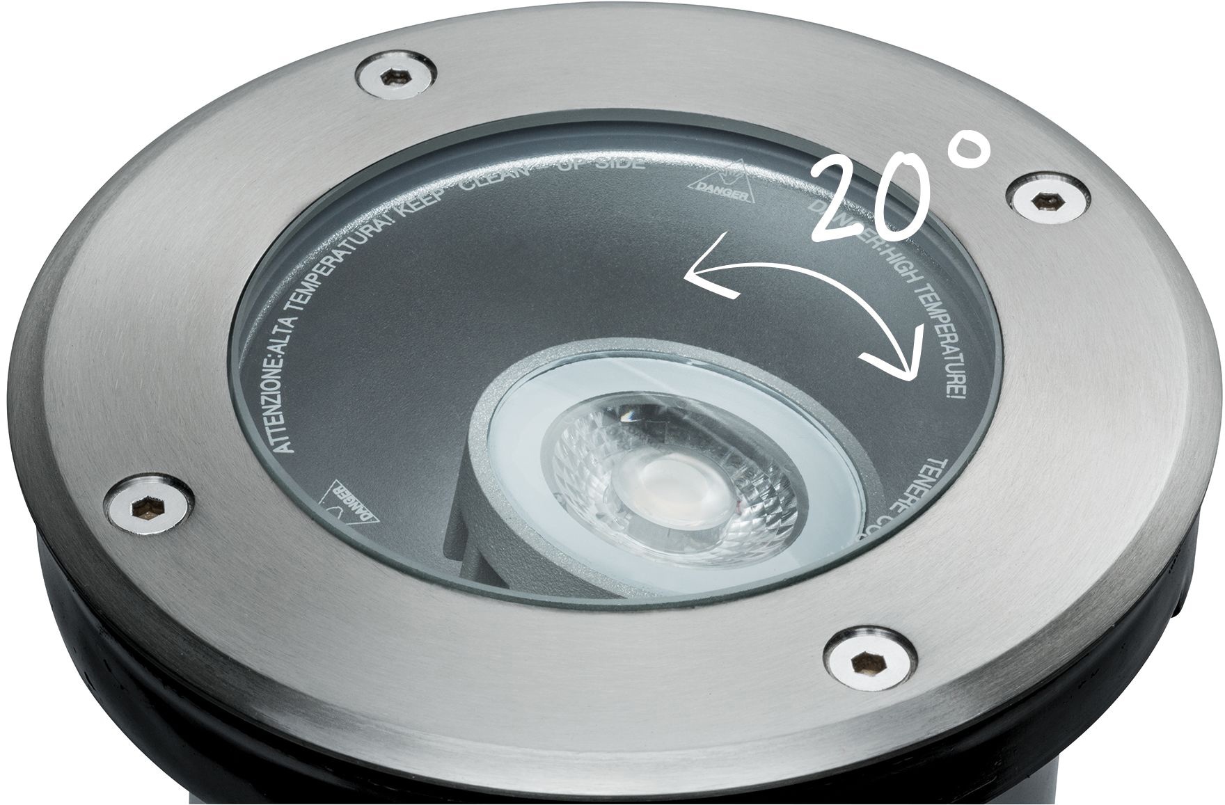 Paulmann LED Einbauleuchte »Plug & Shine«, 1 flammig, Leuchtmittel LED-Modul | LED fest integriert, LED-Modul, schwenkbar IP67 609lm 3000K