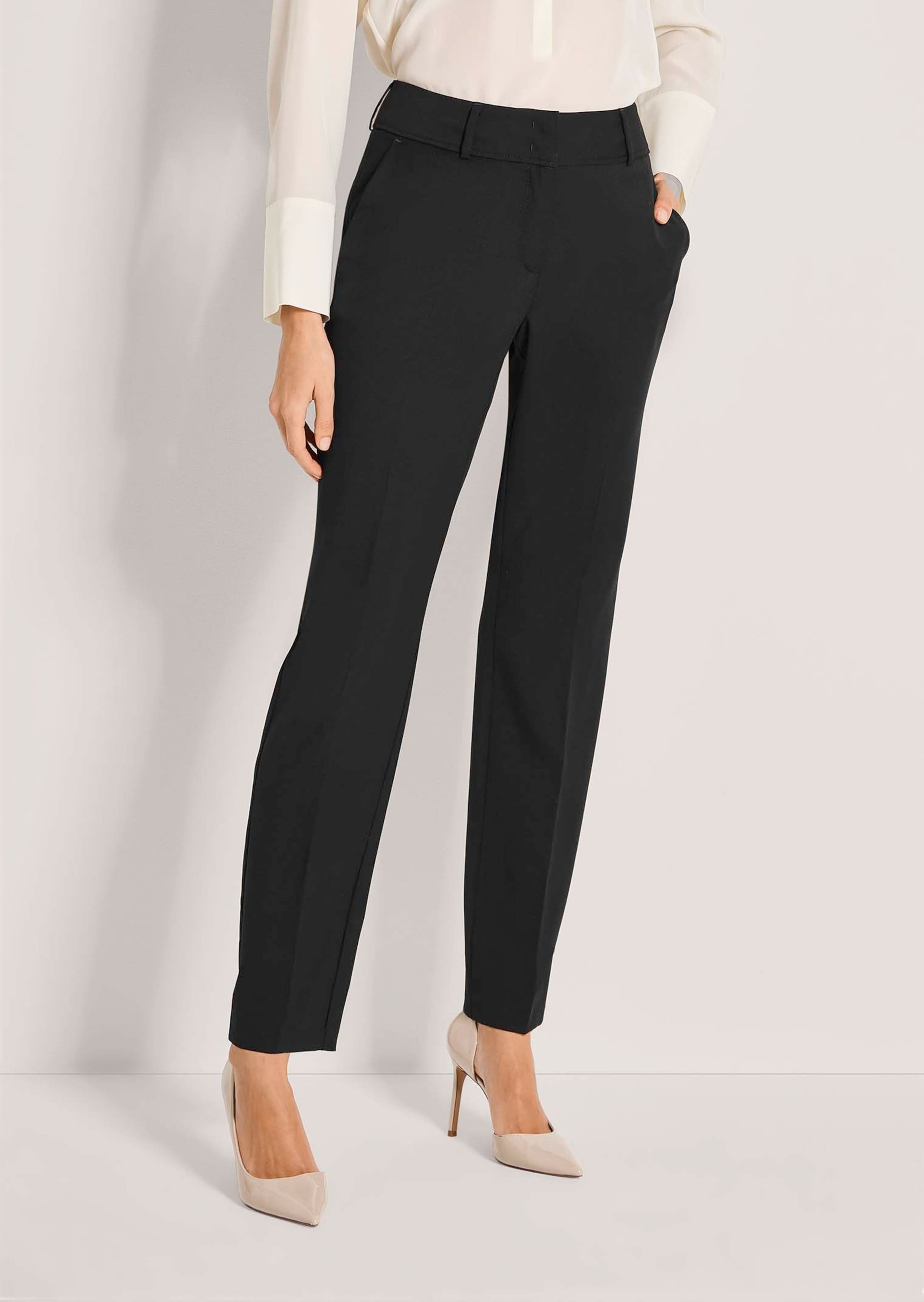 MADELEINE Bügelfaltenhose »Schurwollhose Bügelfaltenhose mit Formbund«