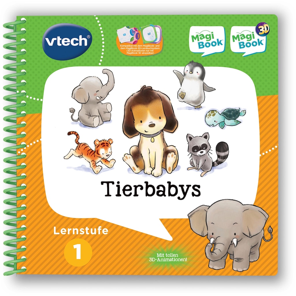 Vtech® Buch »MagiBook Lernstufe 1 - Tierbabys«